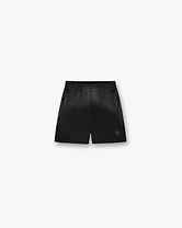 Front product image of mens black shorts on a plain white background | 247 Motion Shorts in Aged Black | Athletic shorts with ultra durable ripstop fabric | 247 Shorts | Represent Clo