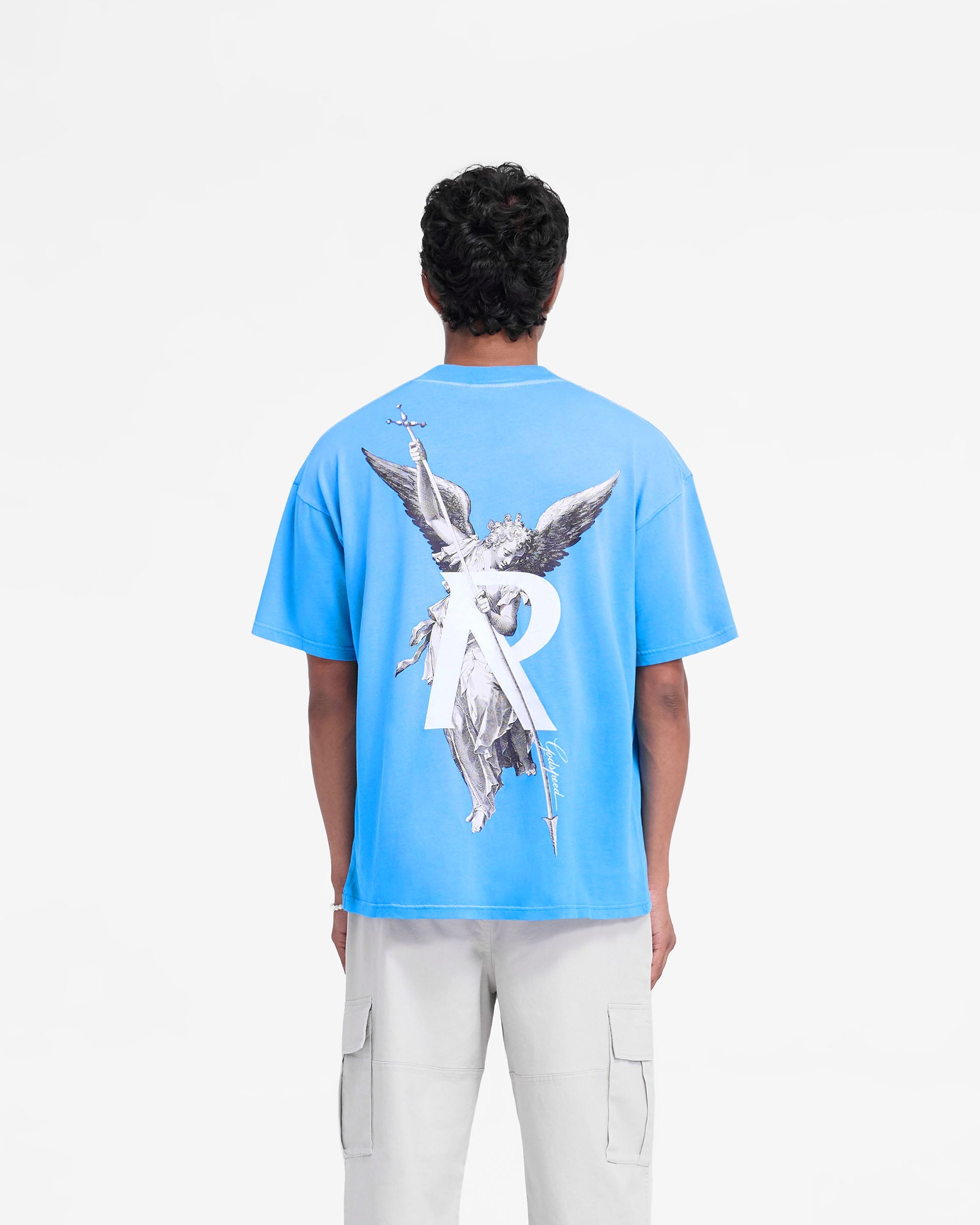 T-shirt Archange - Bleu électrique