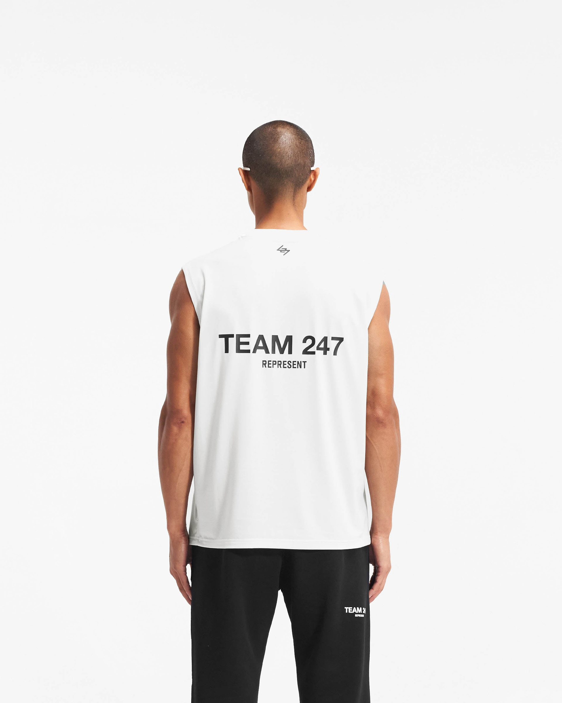 Team 247 Oversized Tank - Mattweiß