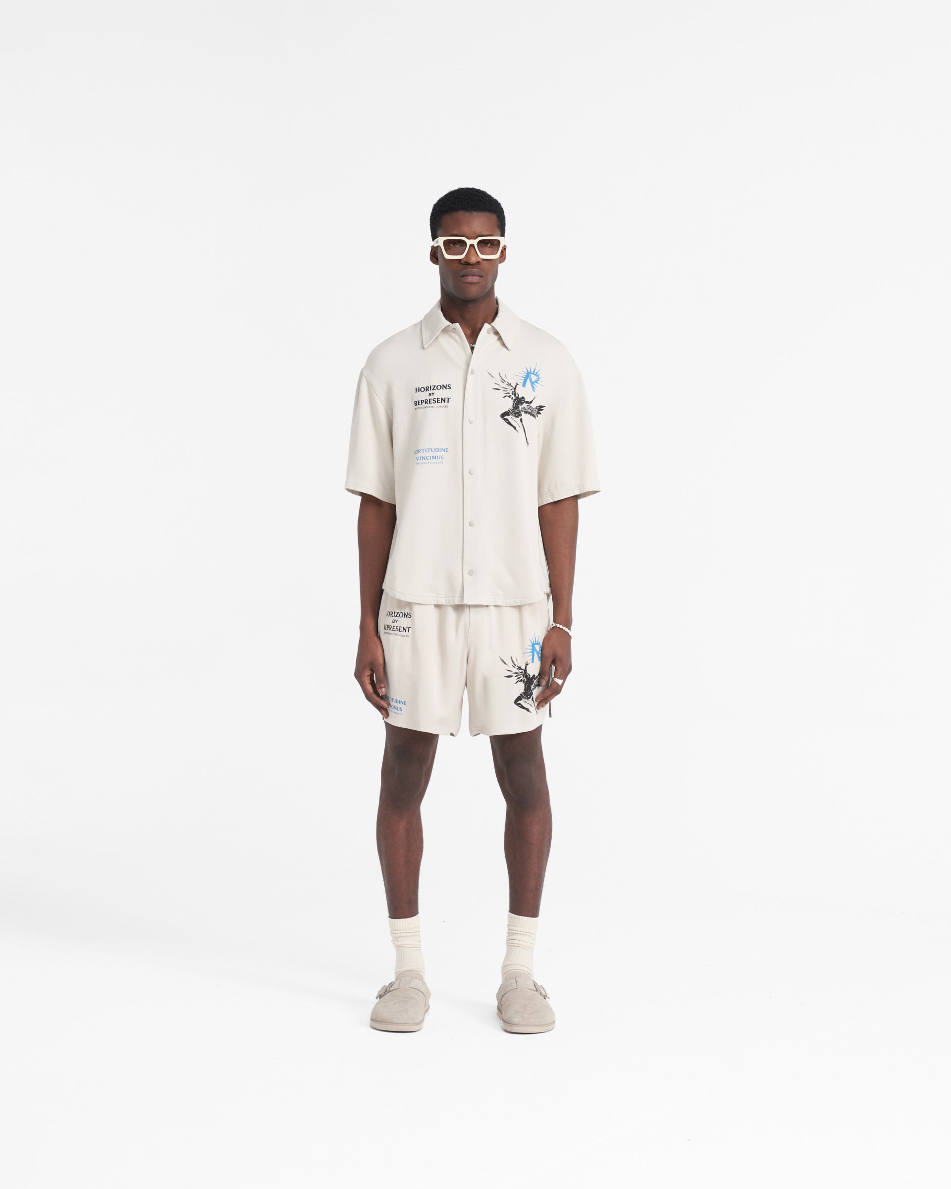 Icarus Kurzarmhemd - Off White