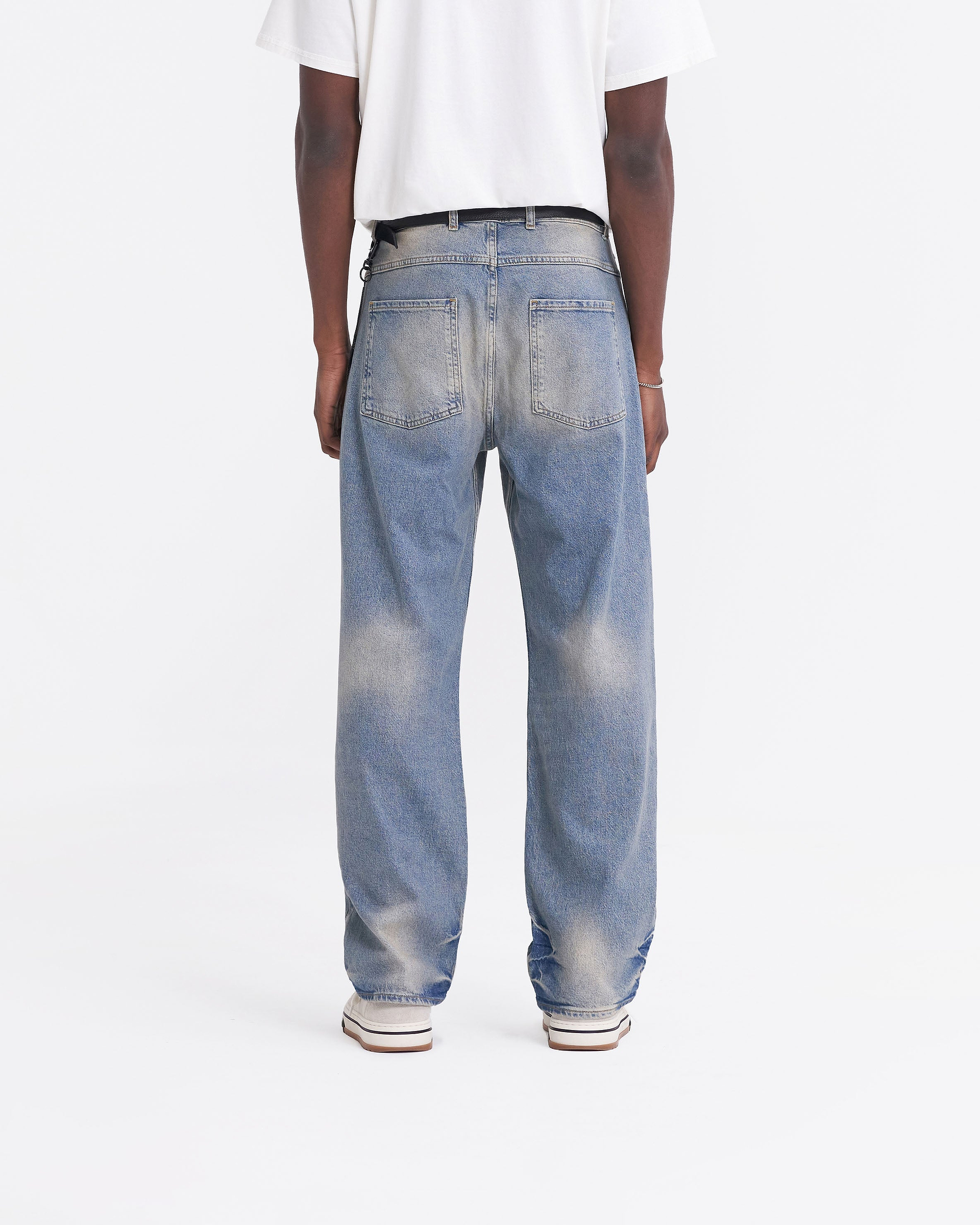 R3 Baggy-Jeans - Blau