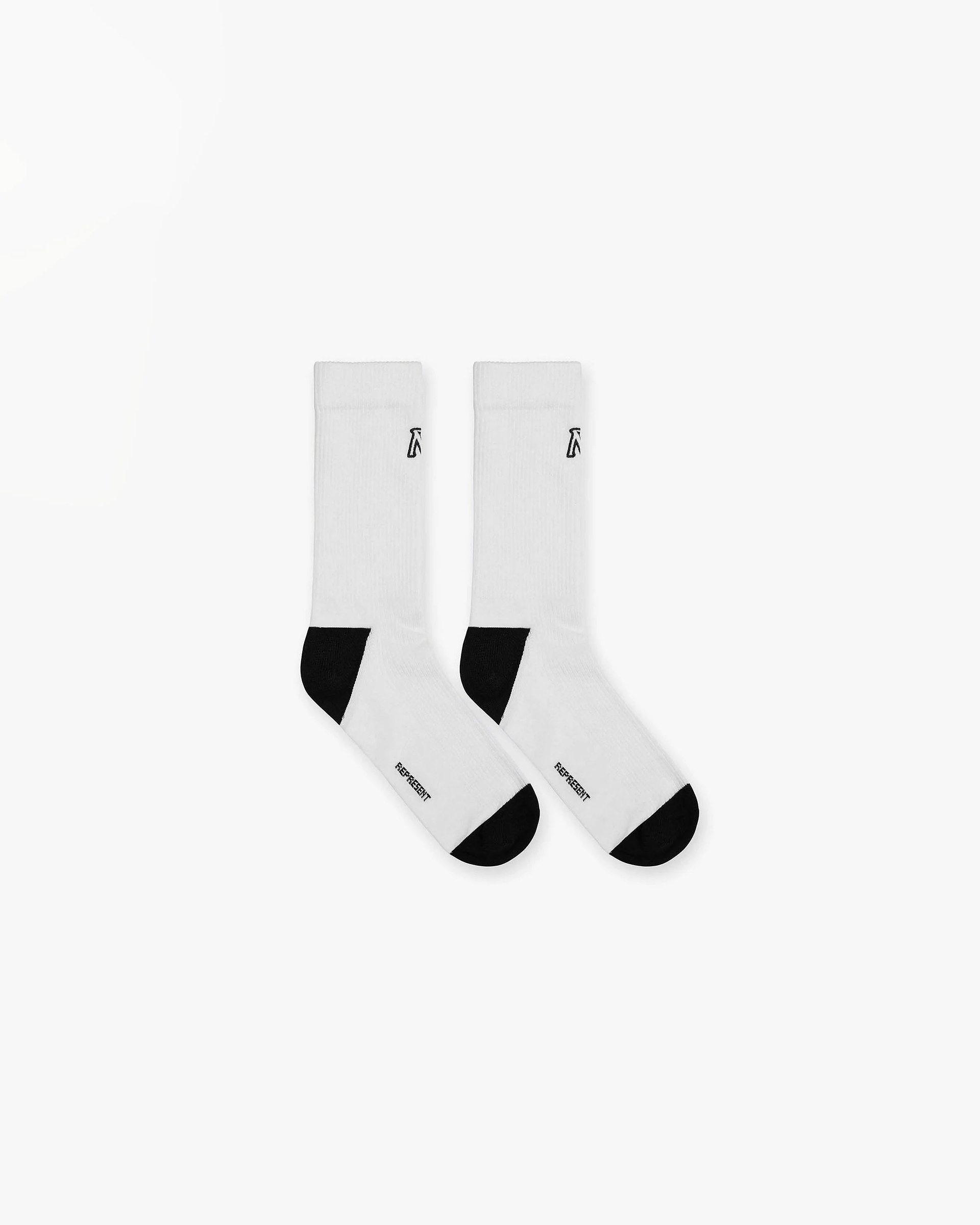 Socken mit Initialen - Schwarz