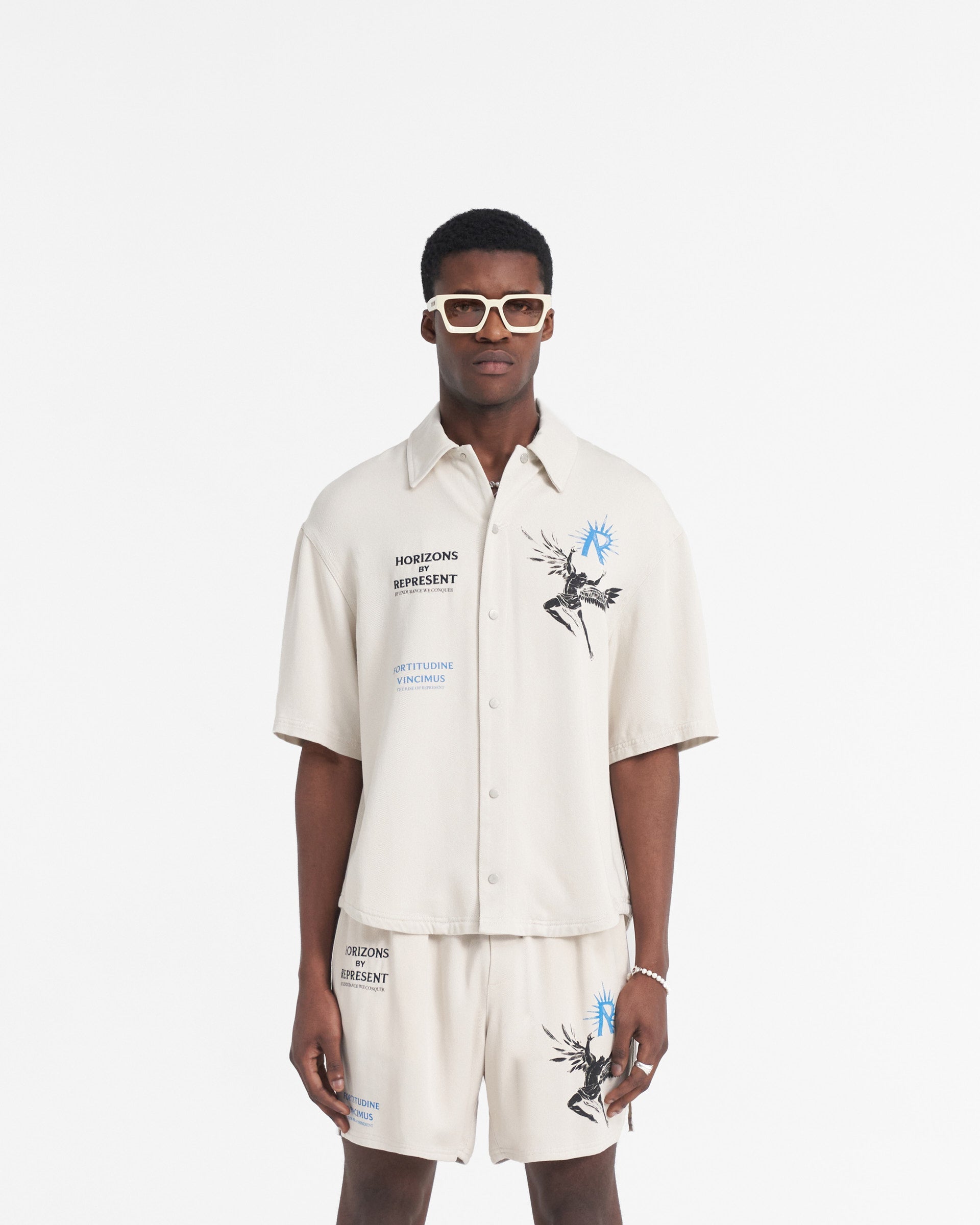 Icarus Kurzarmhemd - Off White