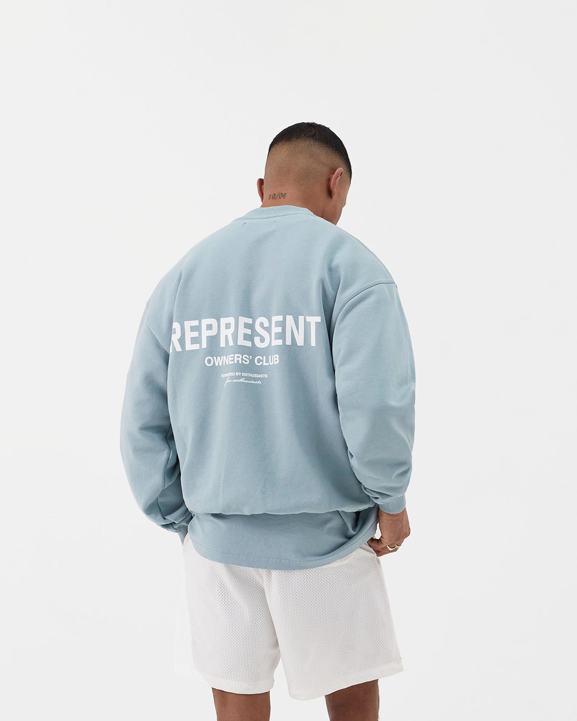 Pull Represent Owners Club - Bleu poudre
