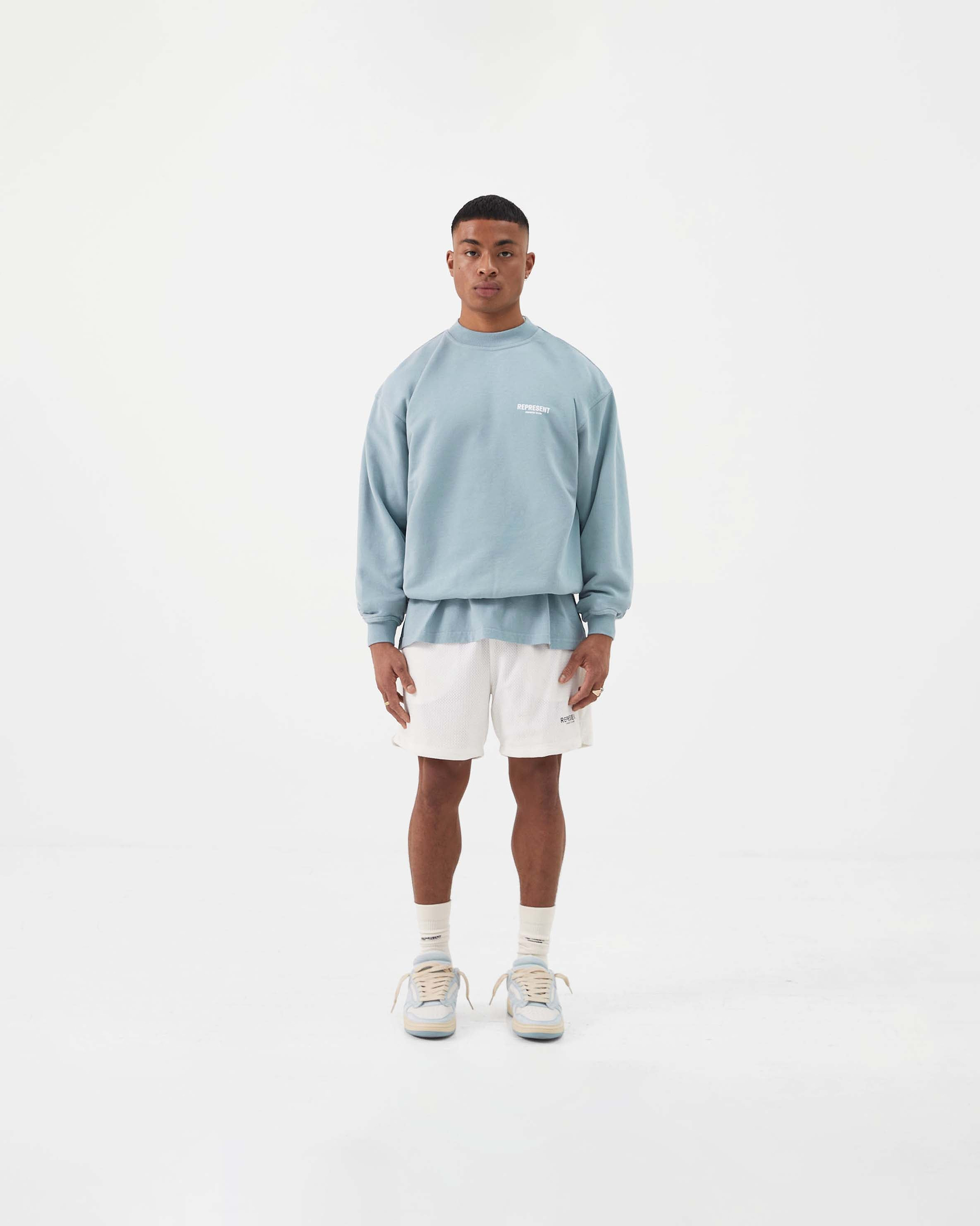 Pull Represent Owners Club - Bleu poudre