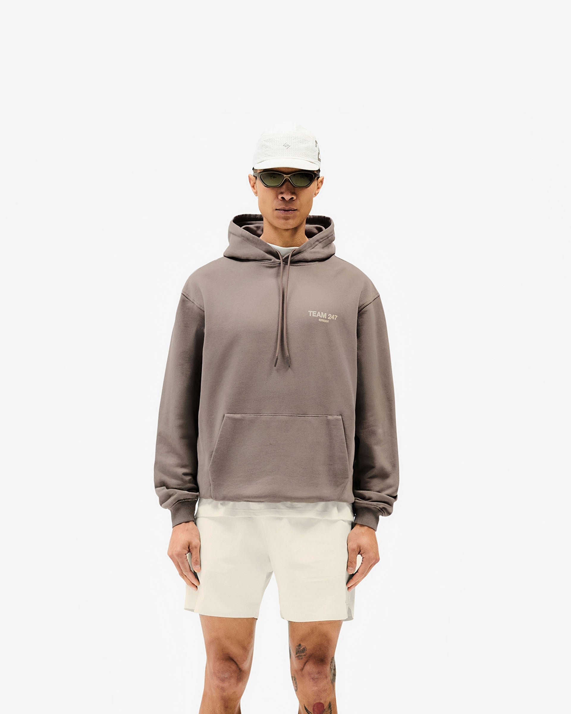 Team 247 Oversized Hoodie - Earth