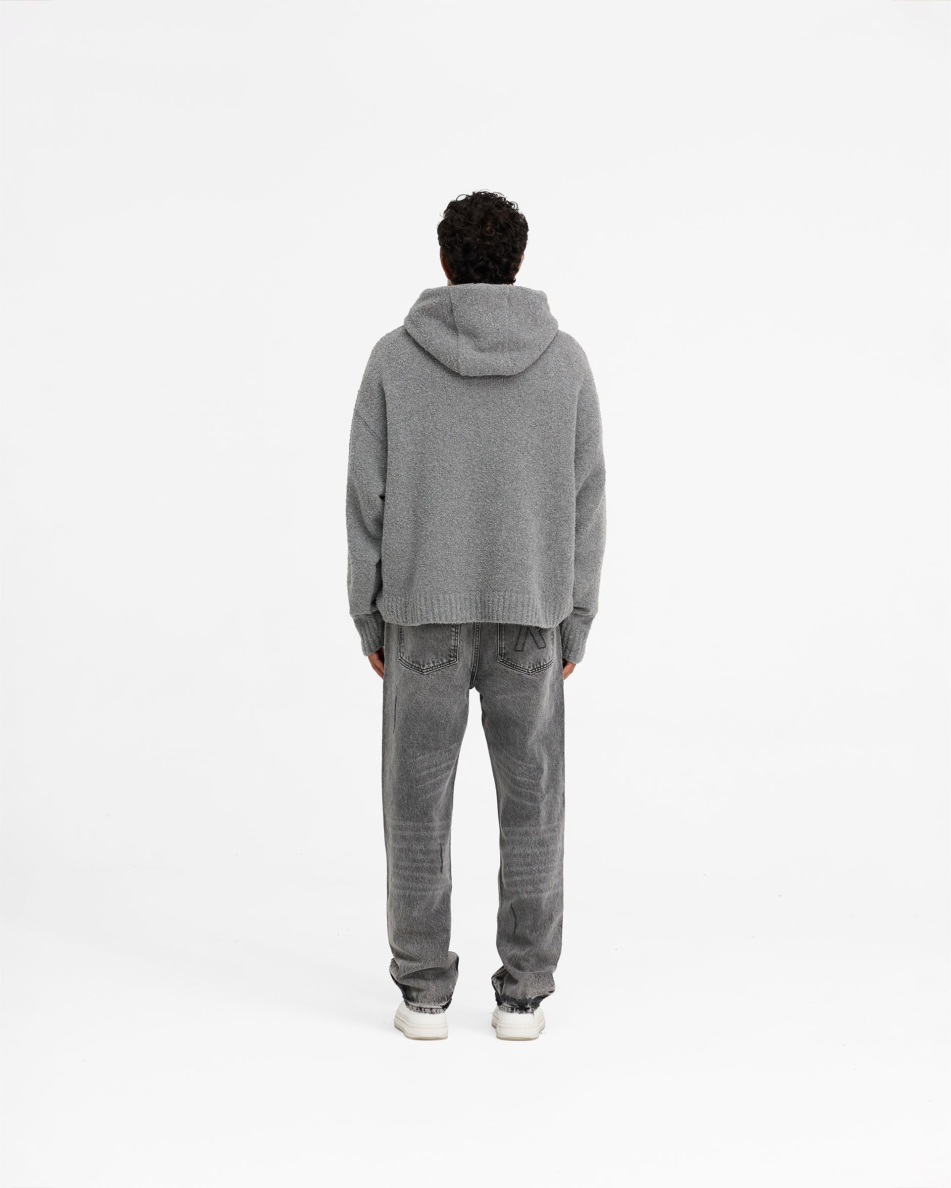Sweat à capuche Heavy Boucle - Rock