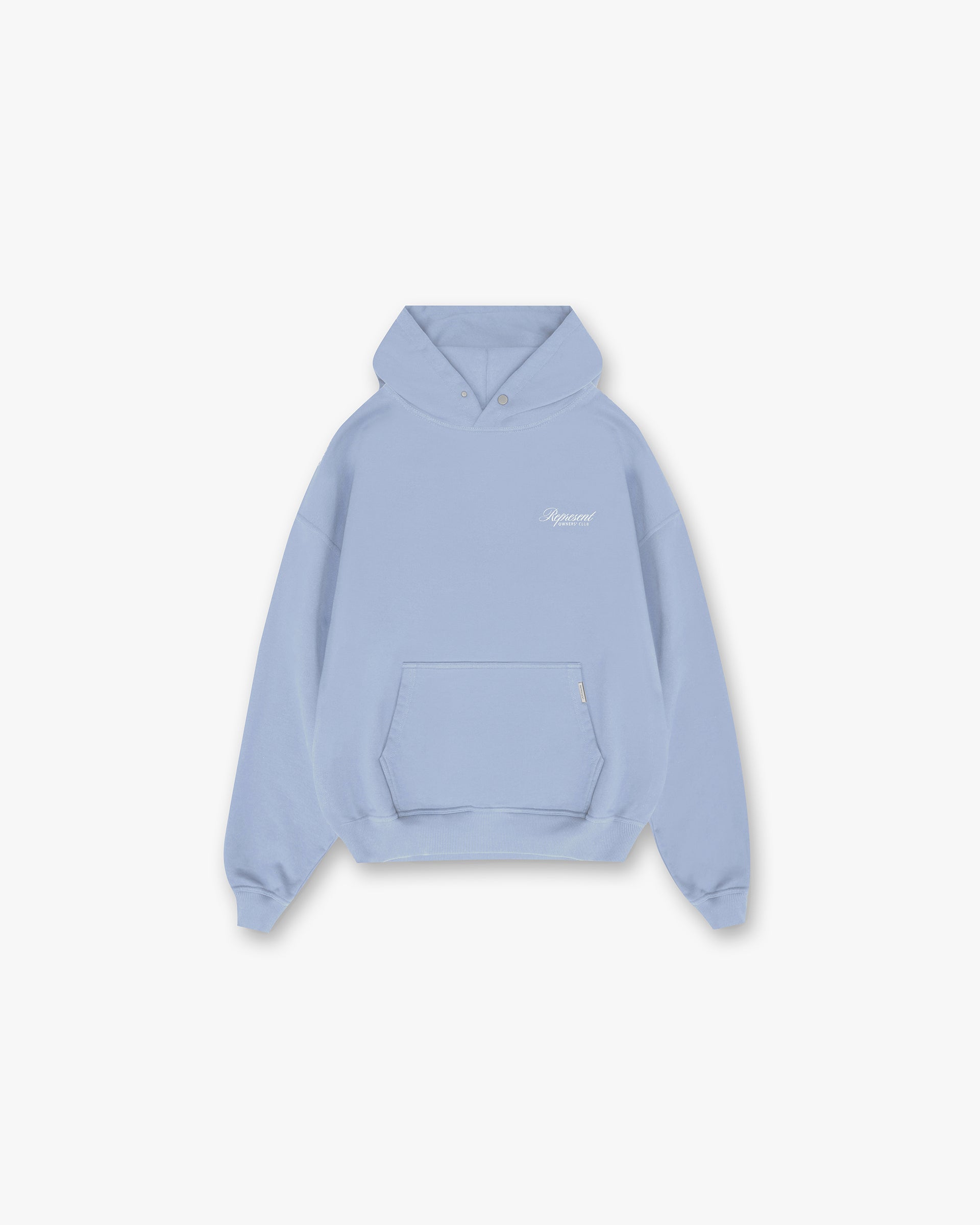 Sweat à capuche avec inscription Represent Owners Club - Bleu poussiéreux