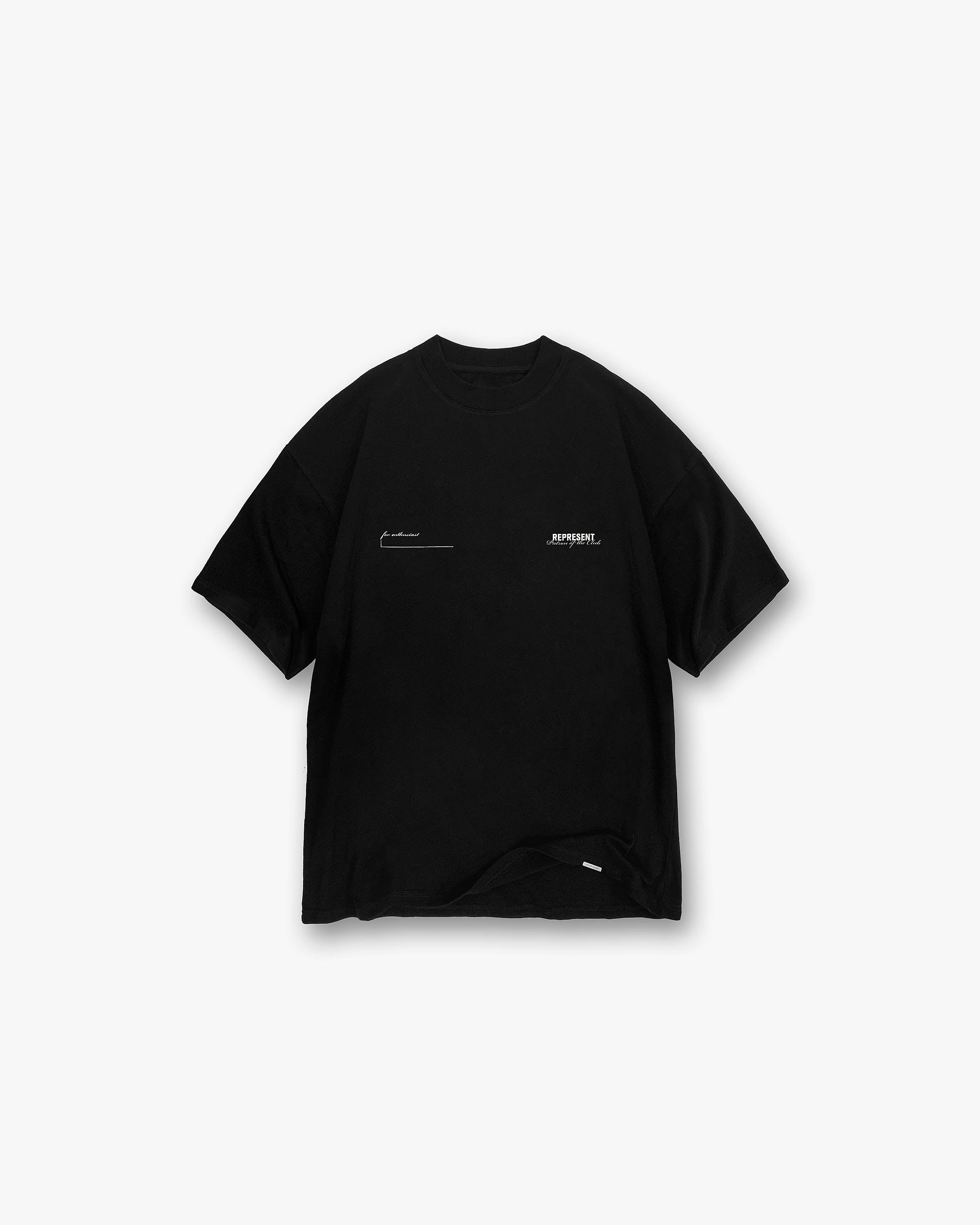 T-Shirt „Patron des Clubs“ - Schwarz