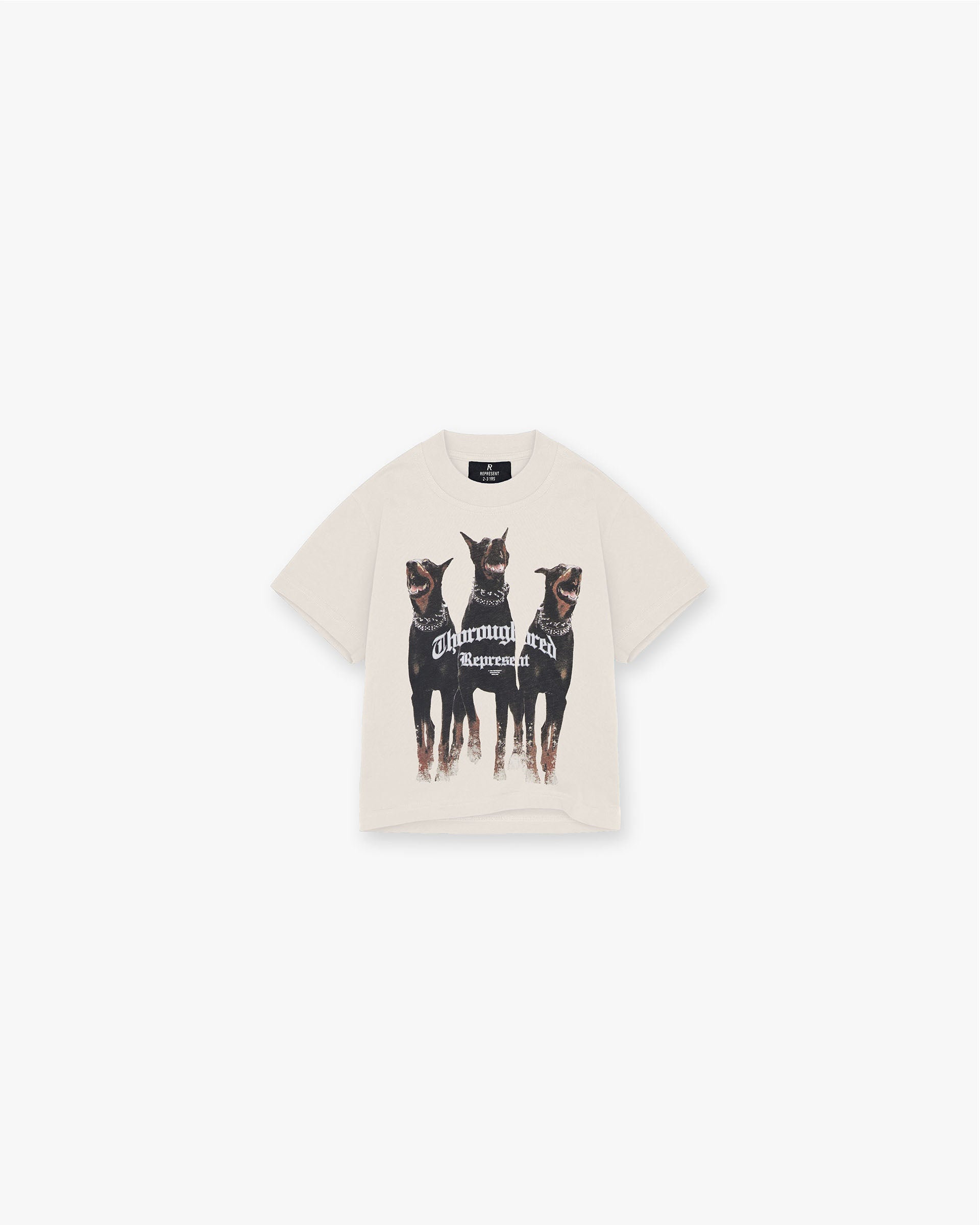 T-shirt mini pur-sang - Blanc vintage