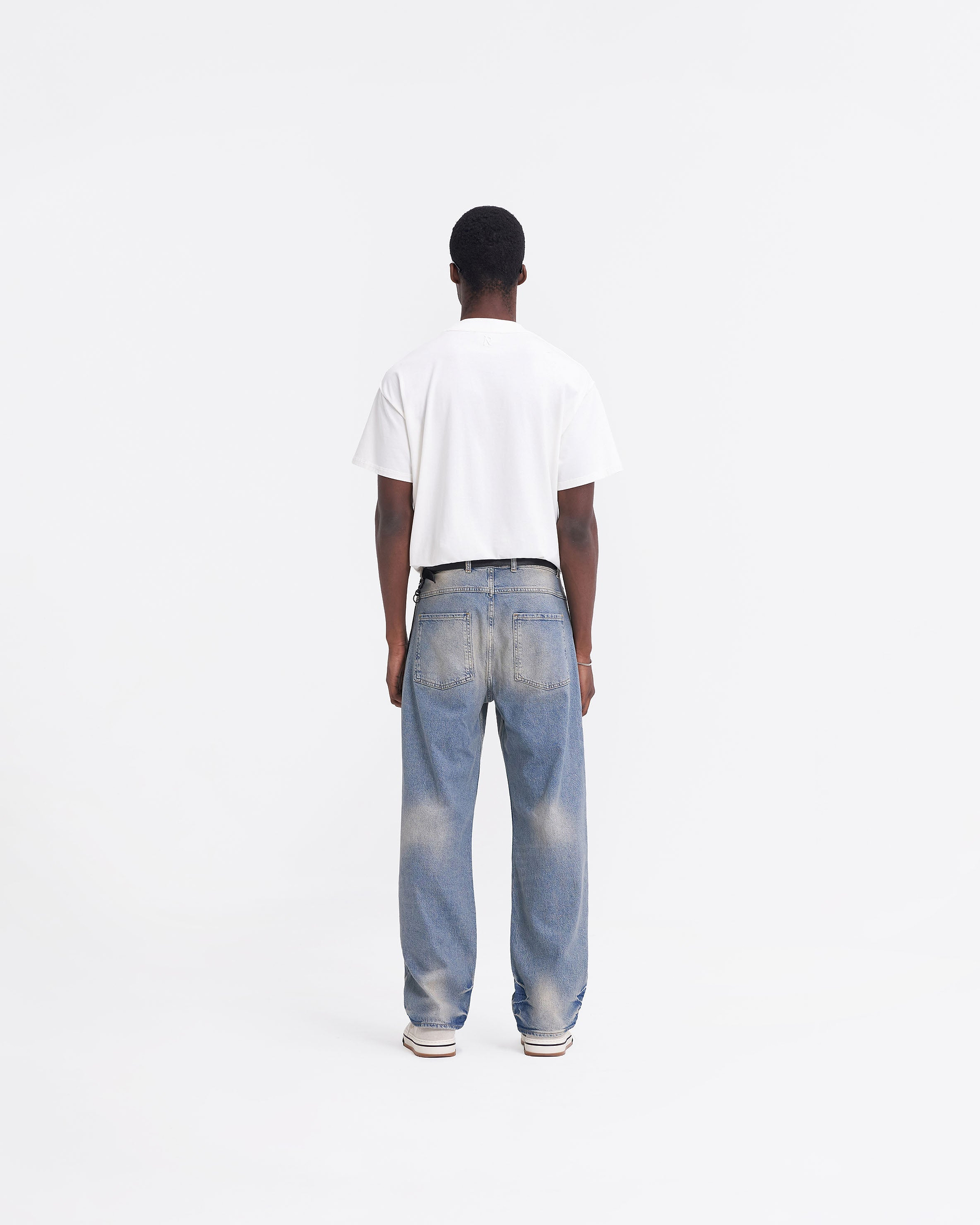 R3 Baggy-Jeans - Blau