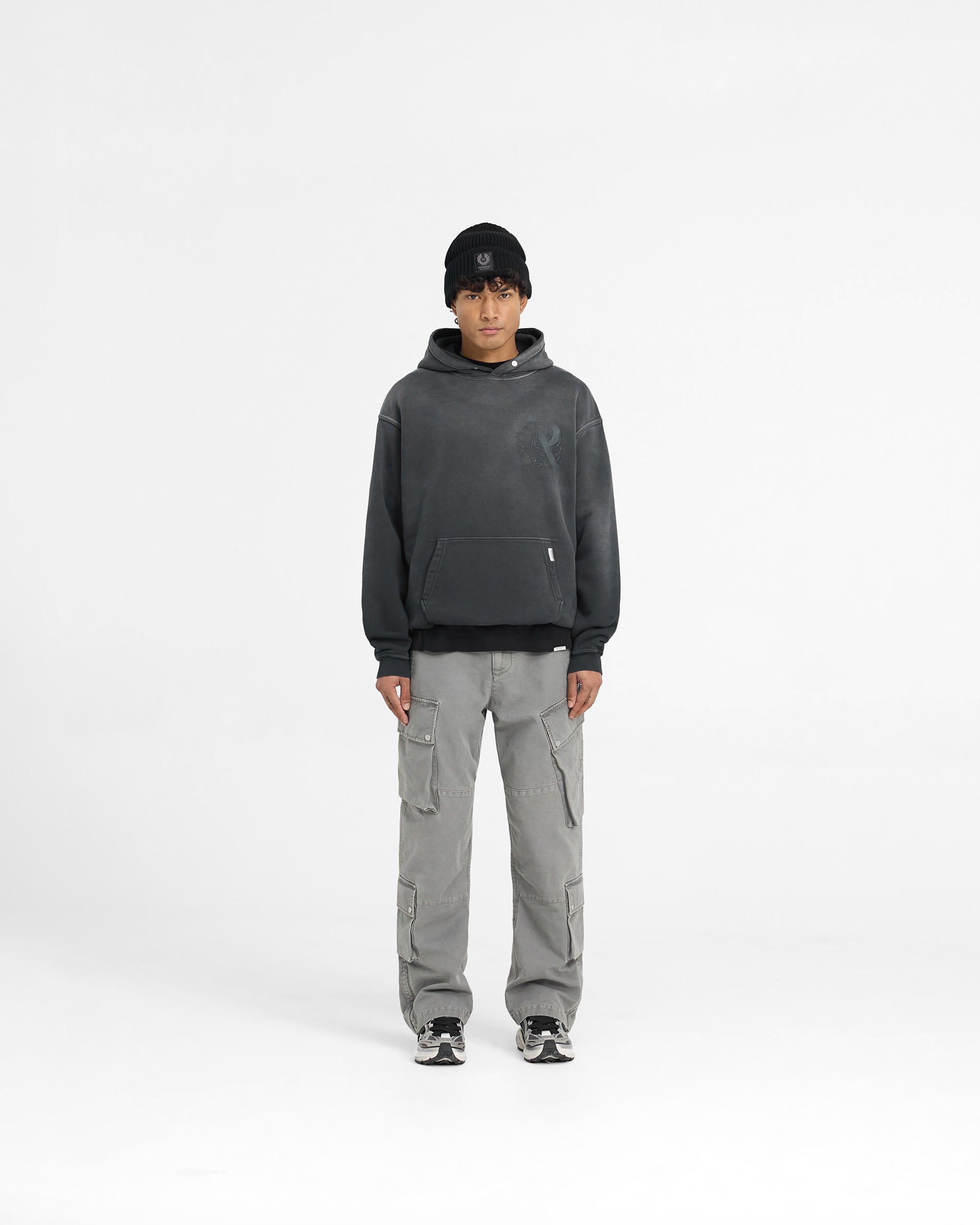 Sweat à capuche Represent X Belstaff Outline Phoenix - Shadow