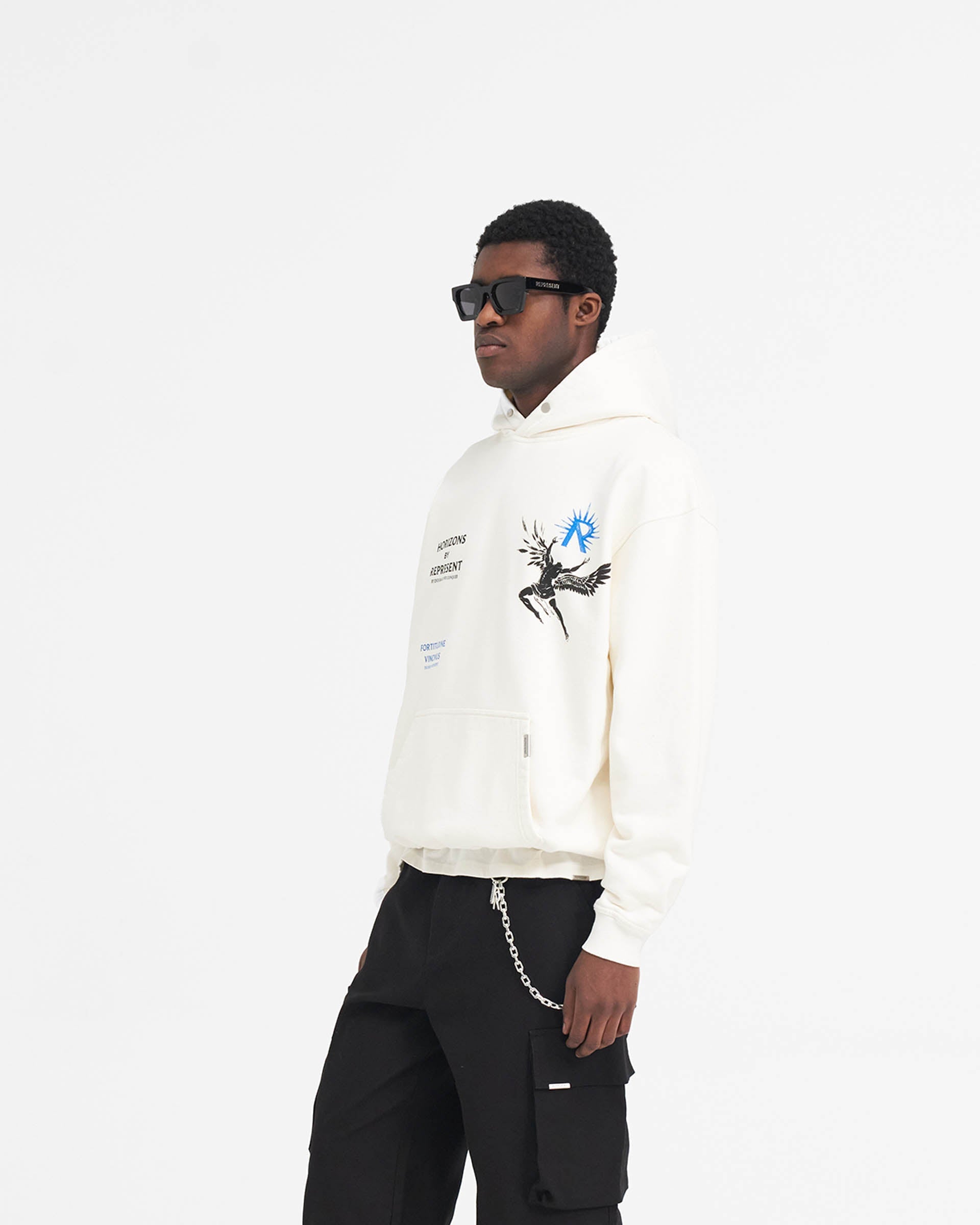Icarus Hoodie - Flaches Weiß