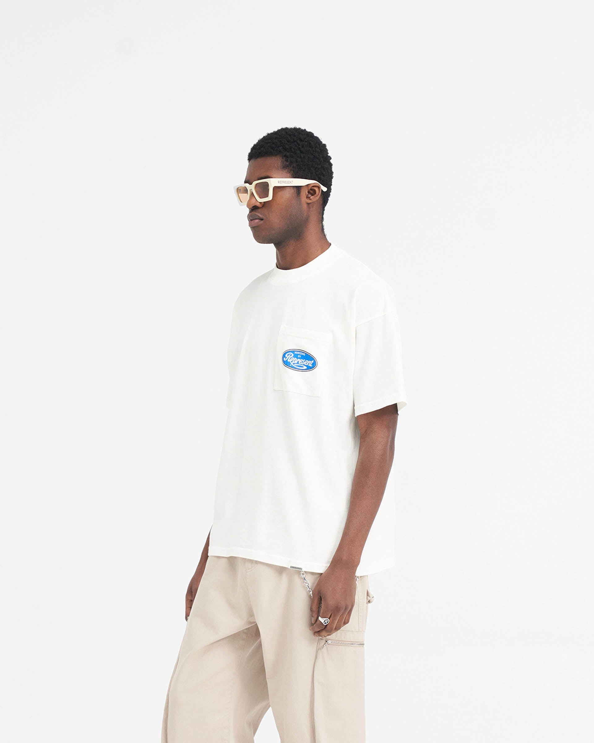 T-shirt Classic Parts - Blanc mat
