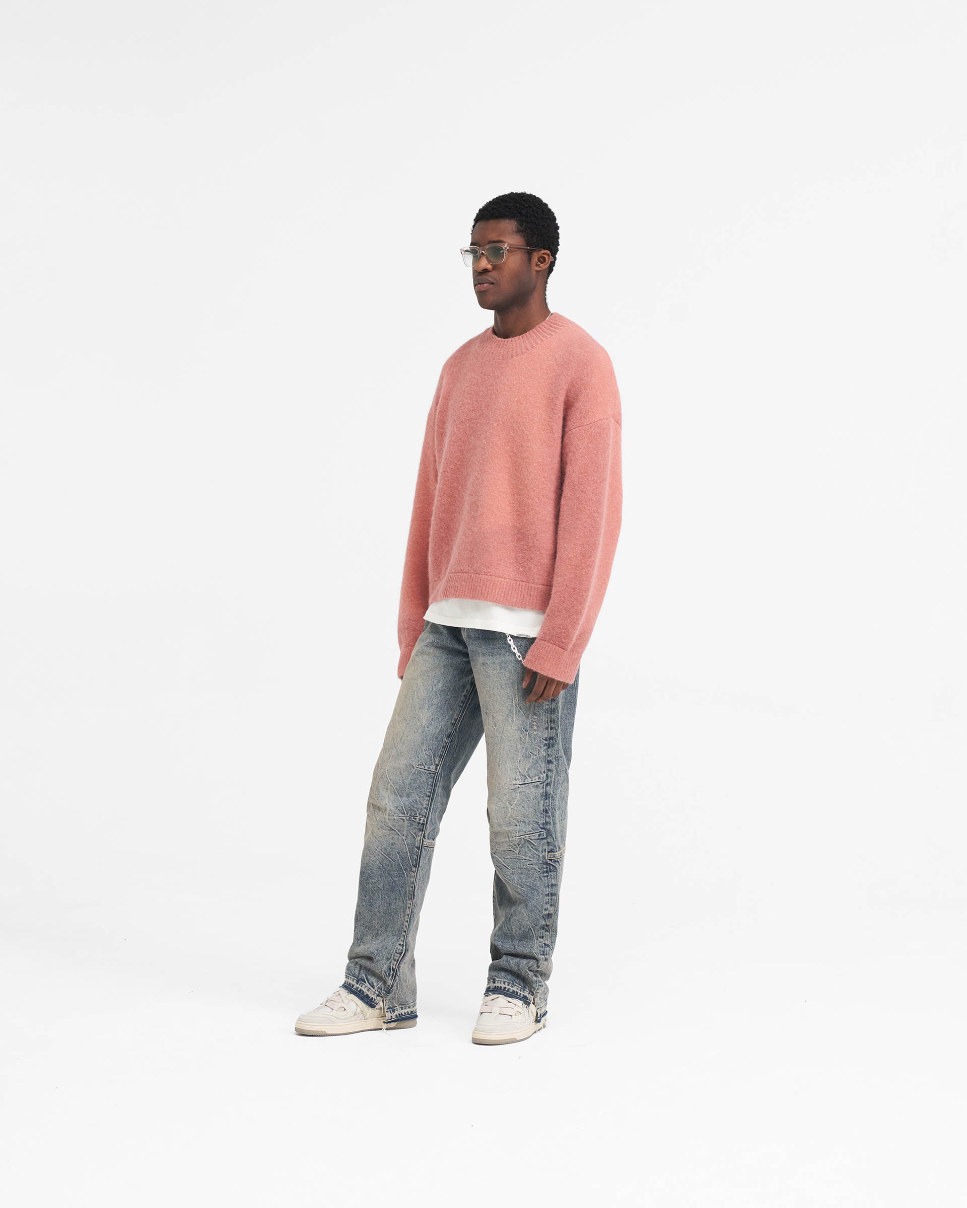 Sprayed Horizons Pullover - Sonnenaufgang