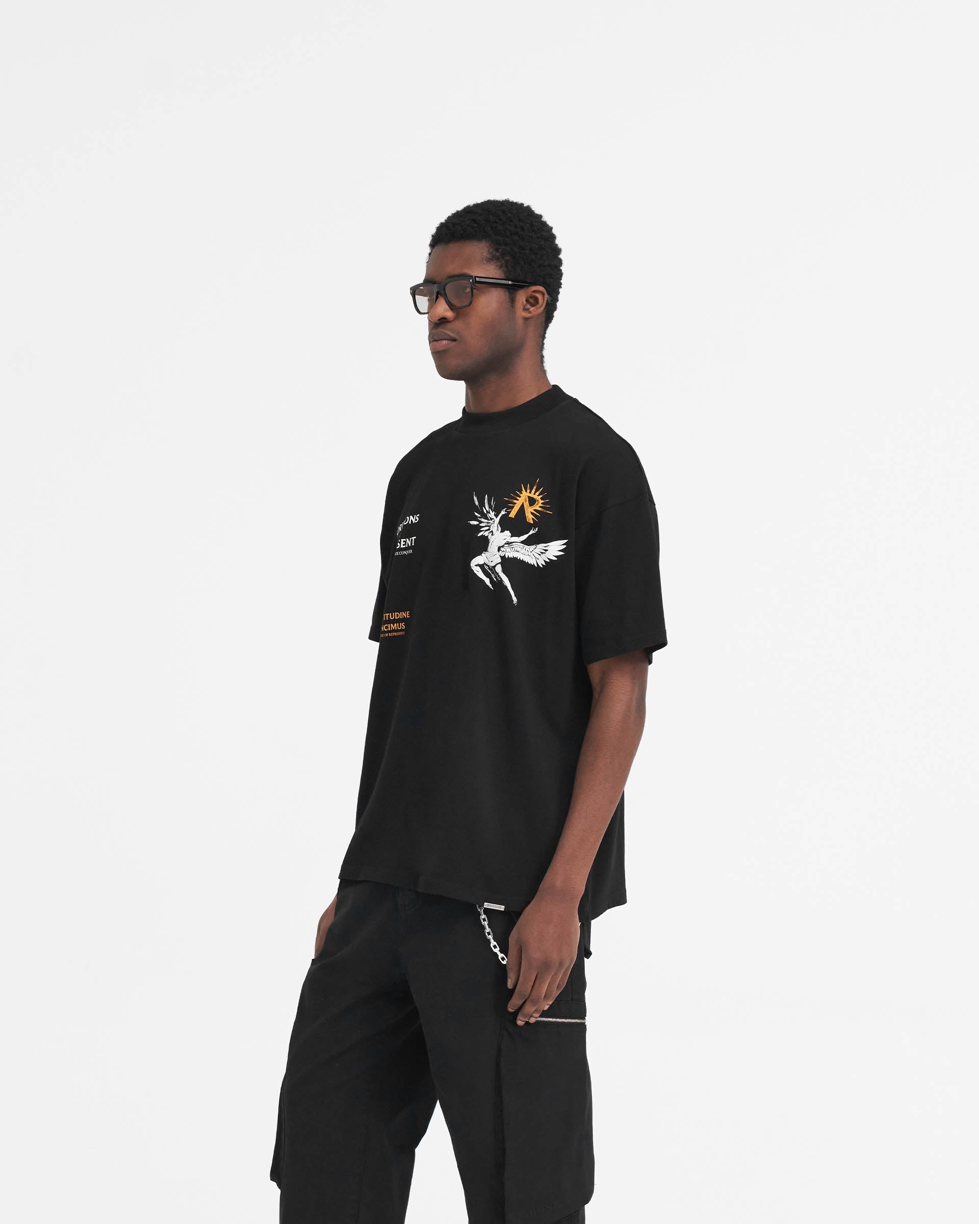 Icarus T-Shirt - Tiefschwarz