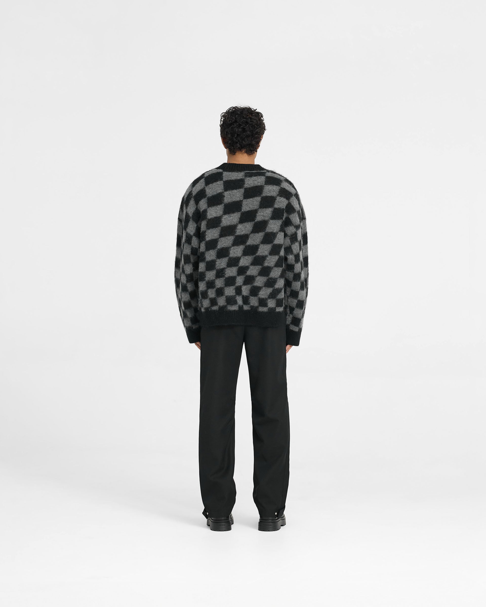 Pull en maille à damier Represent X Belstaff - Shadow