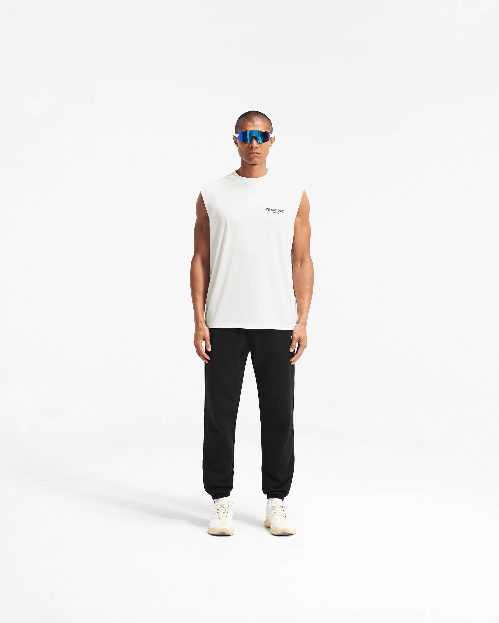 Team 247 Oversized Tank - Mattweiß