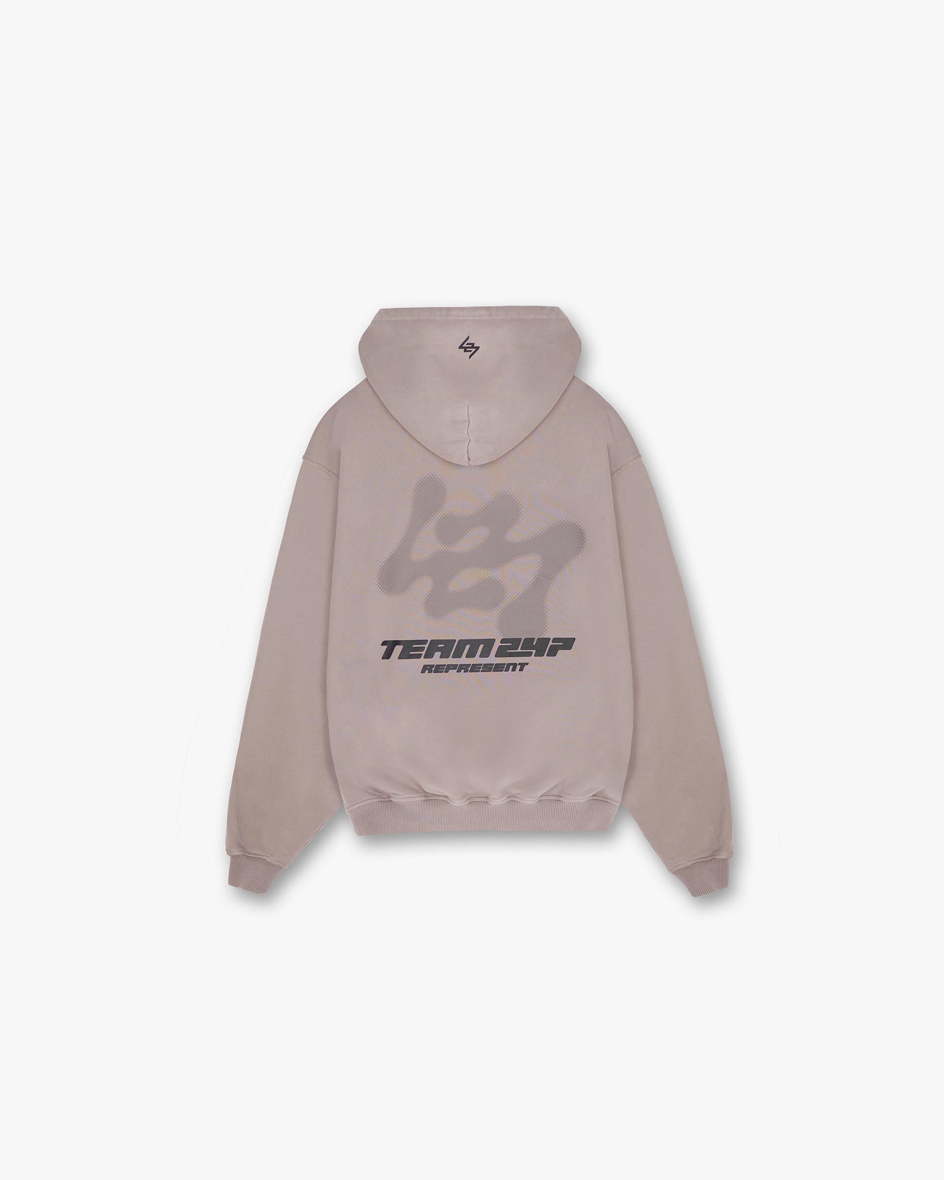 Sweat à capuche oversize 247 Future Terrains - Moonrock