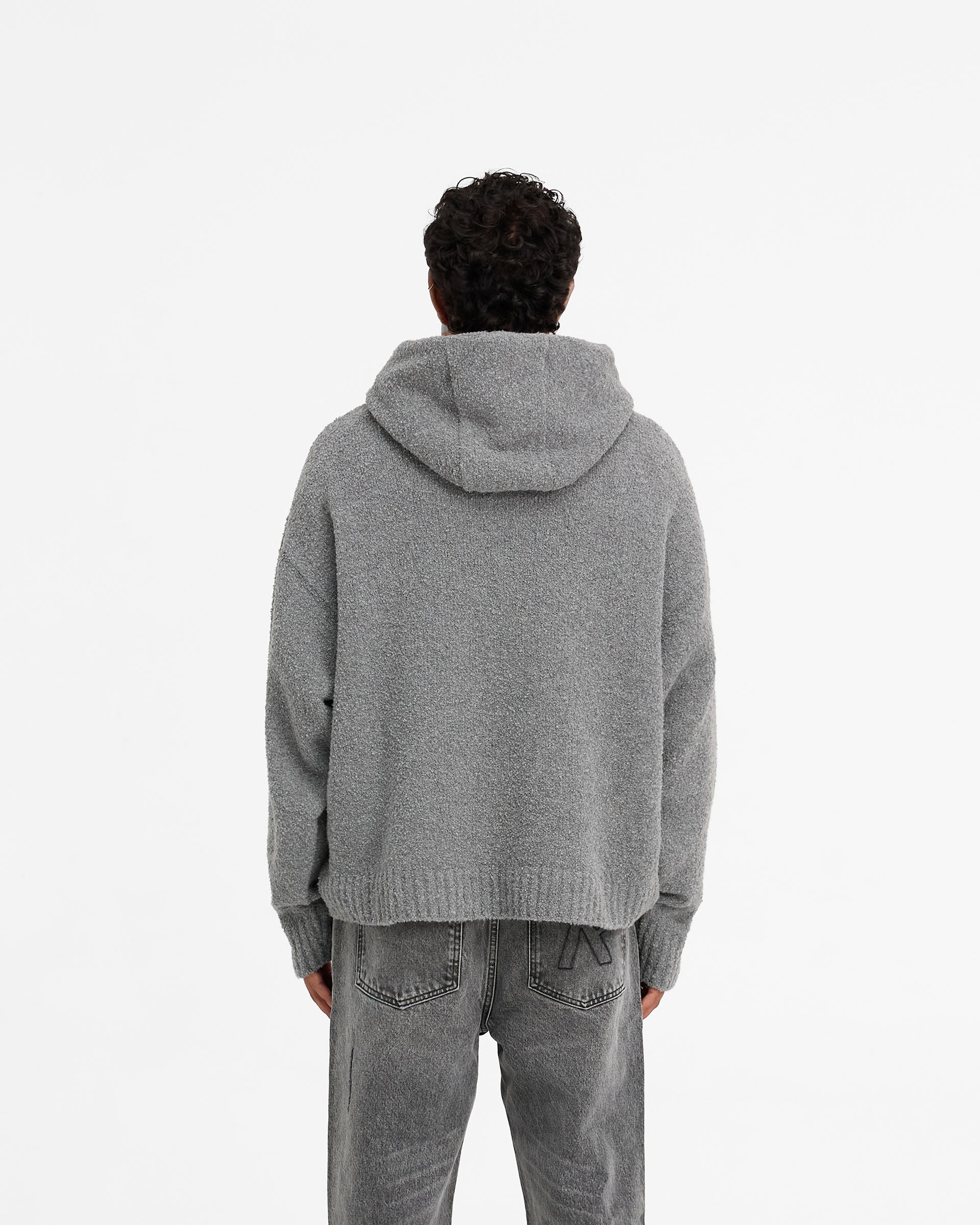Sweat à capuche Heavy Boucle - Rock
