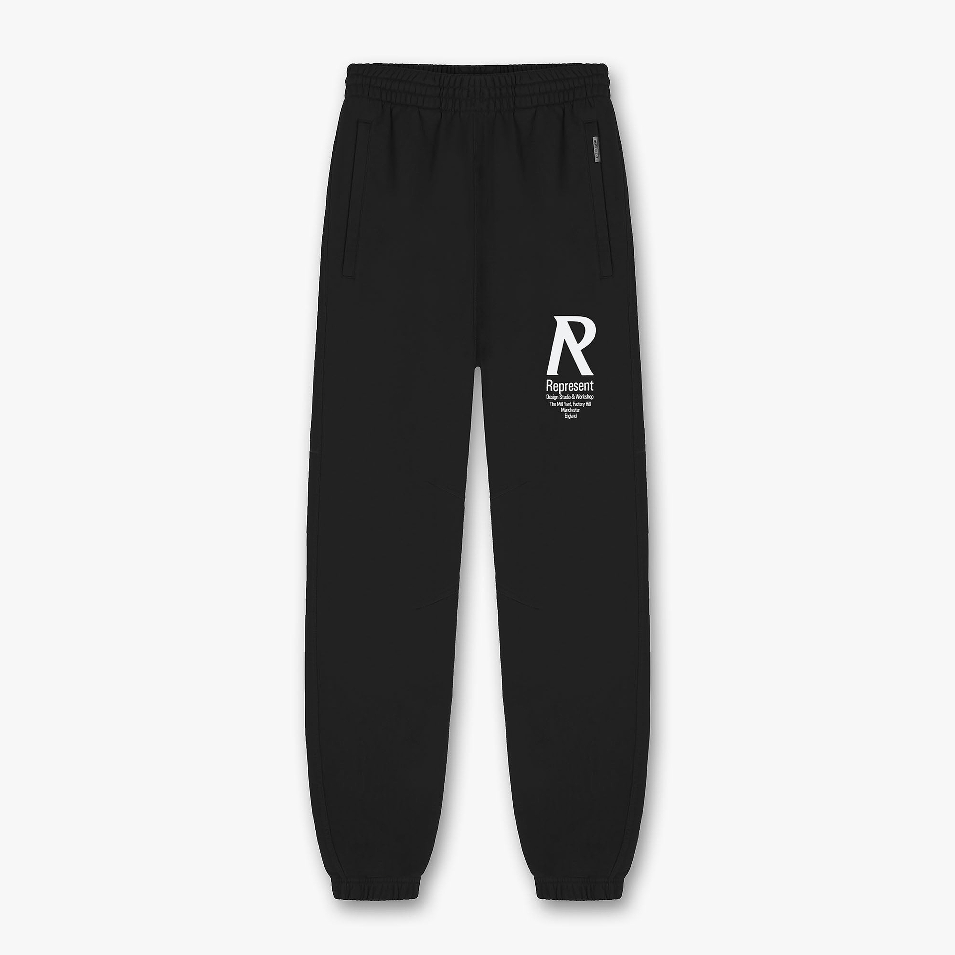 Jogginghose mit Initialen - Schwarz