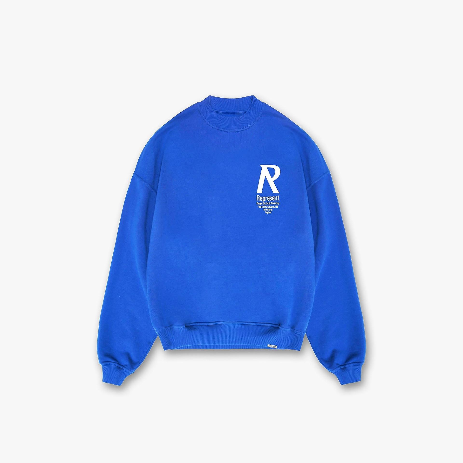 Initial Sweater - Cobalt