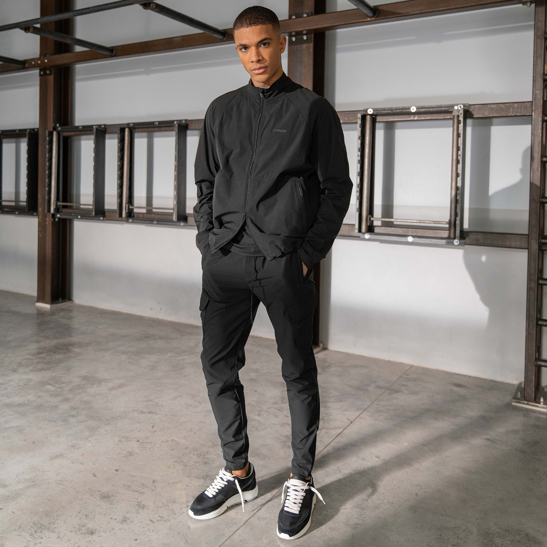 247 Zip Hose - Schwarz