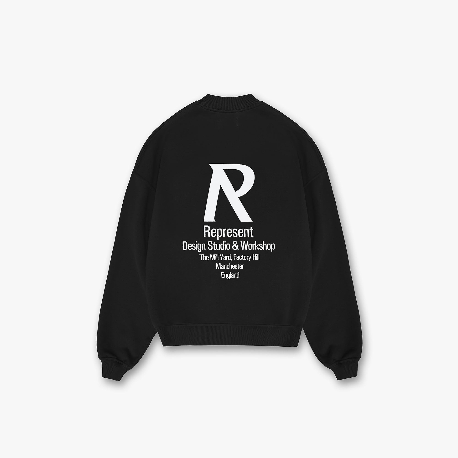 Initial Sweater - Black