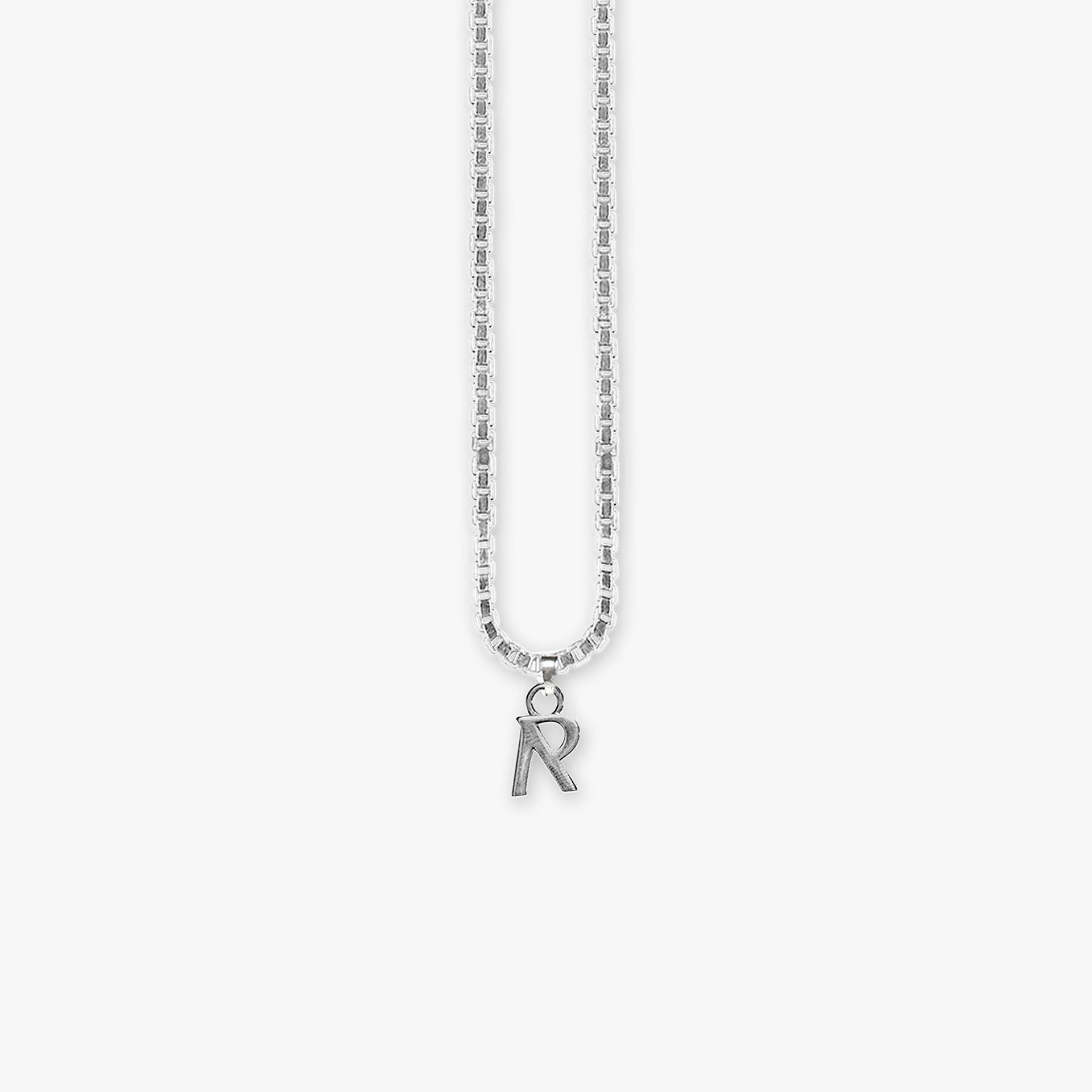 Anhänger mit der Initiale „R“ – Silber