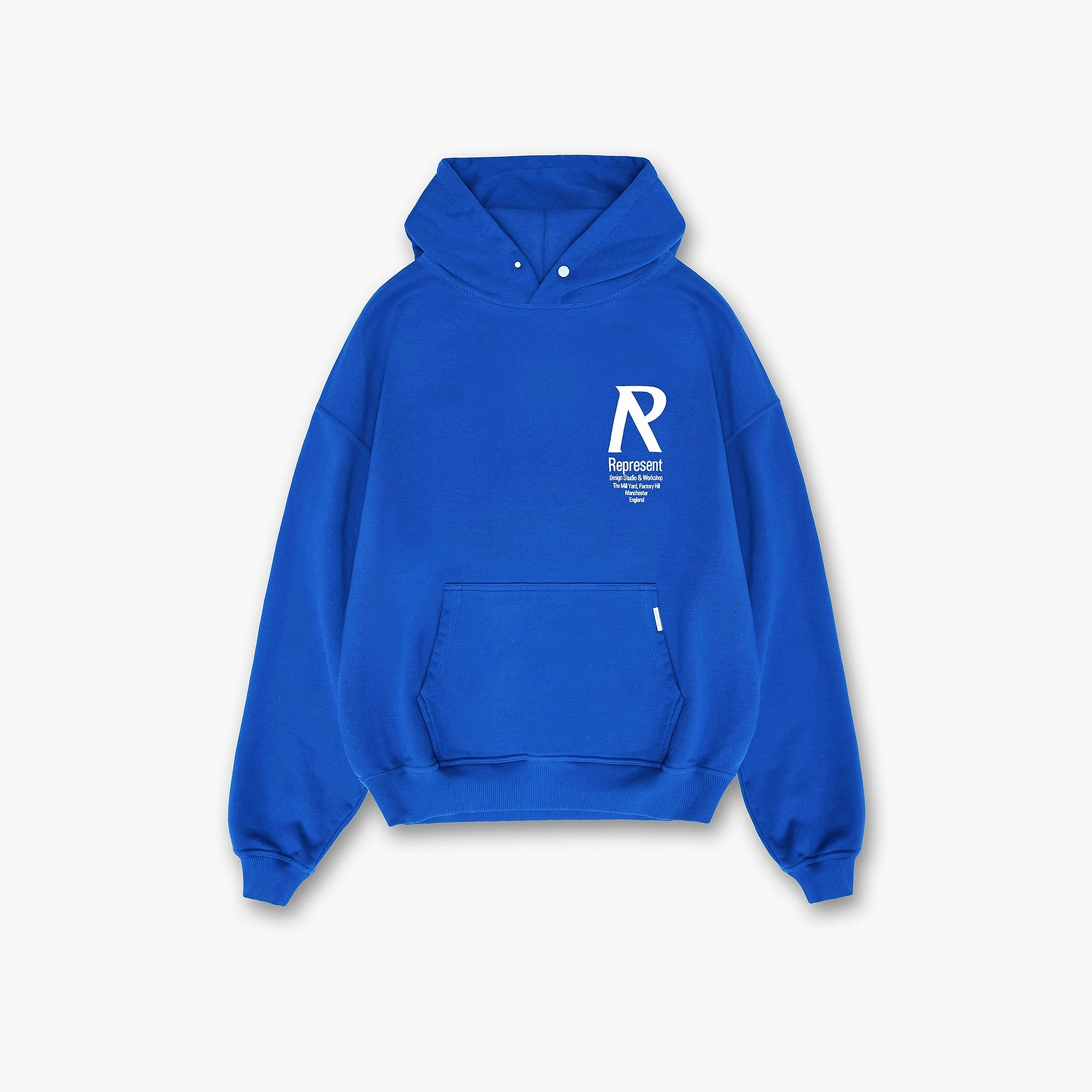 Initial Hoodie - Cobalt