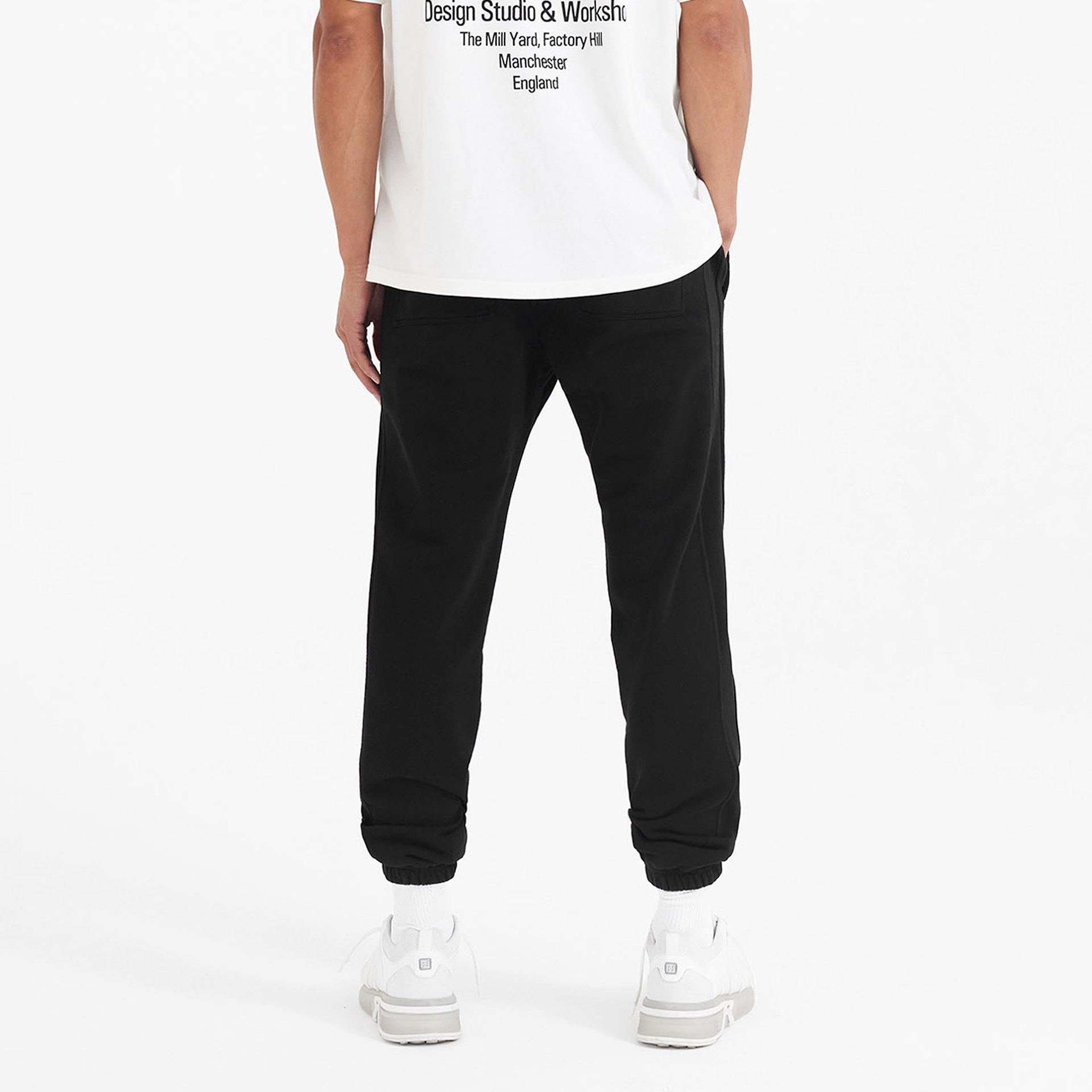 Jogginghose mit Initialen - Schwarz