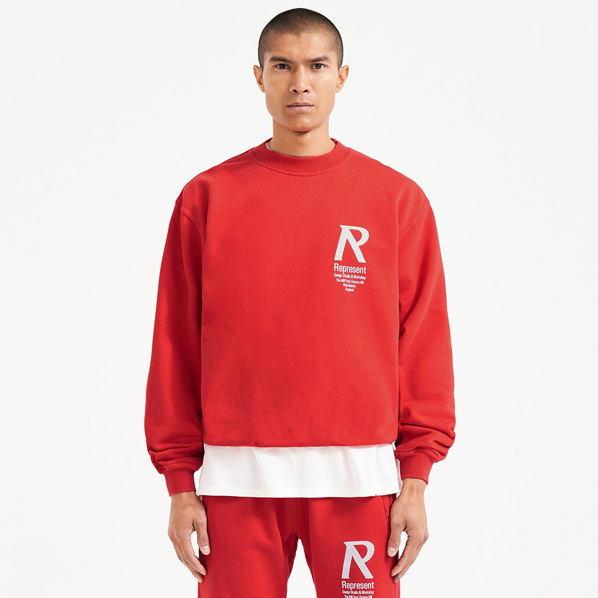 Pull Initial - Racing Red