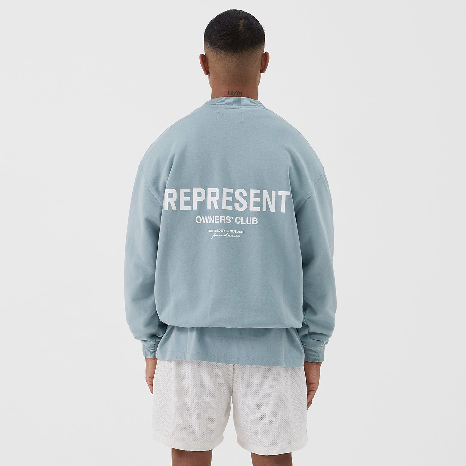 Pull Represent Owners Club - Bleu poudre