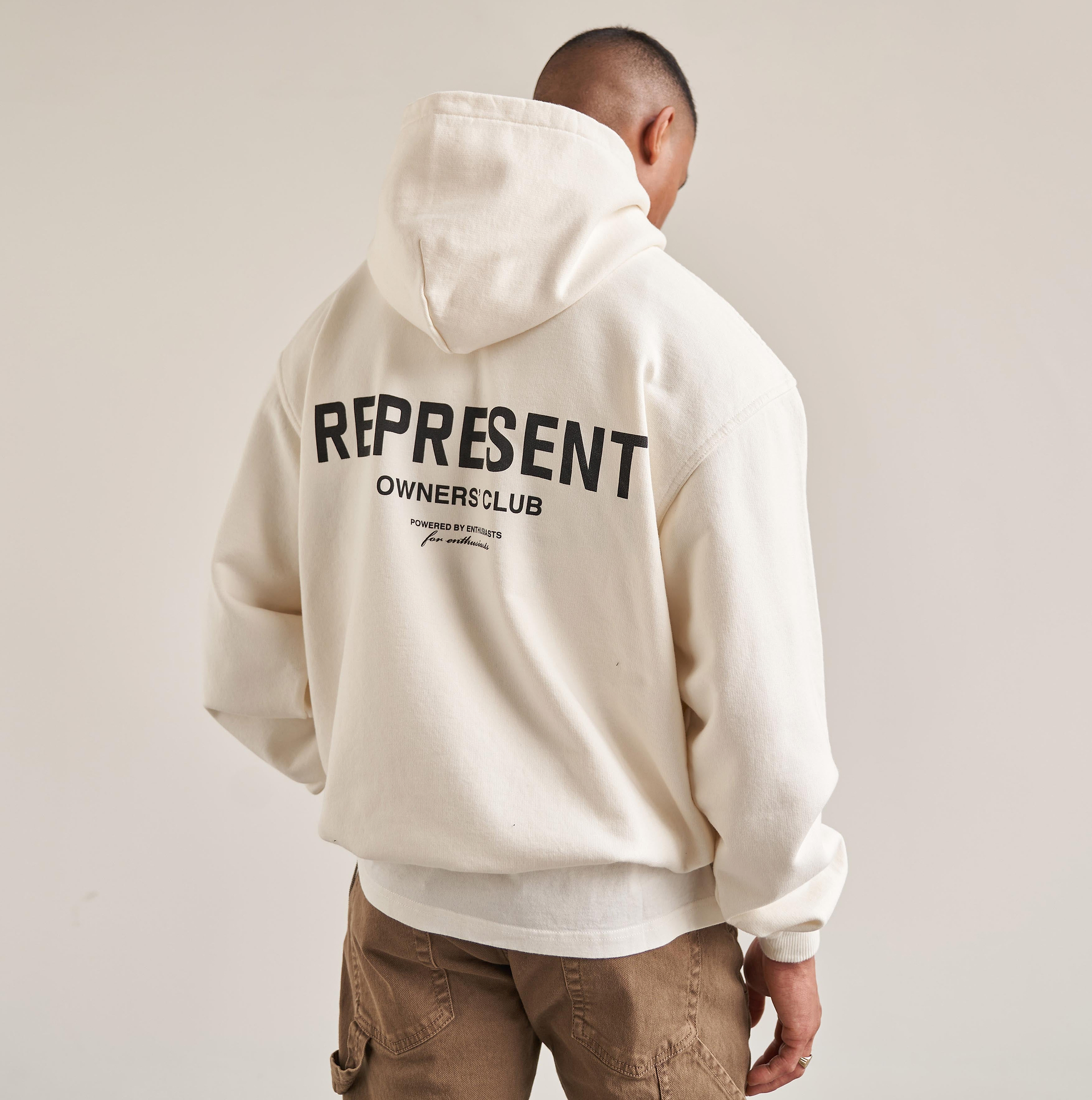 Represent Owners Club Kapuzenpullover - Mattweiß