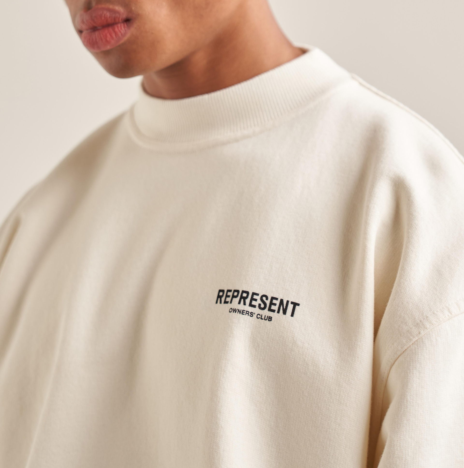Represent Owners Club Pullover - Flaches Weiß