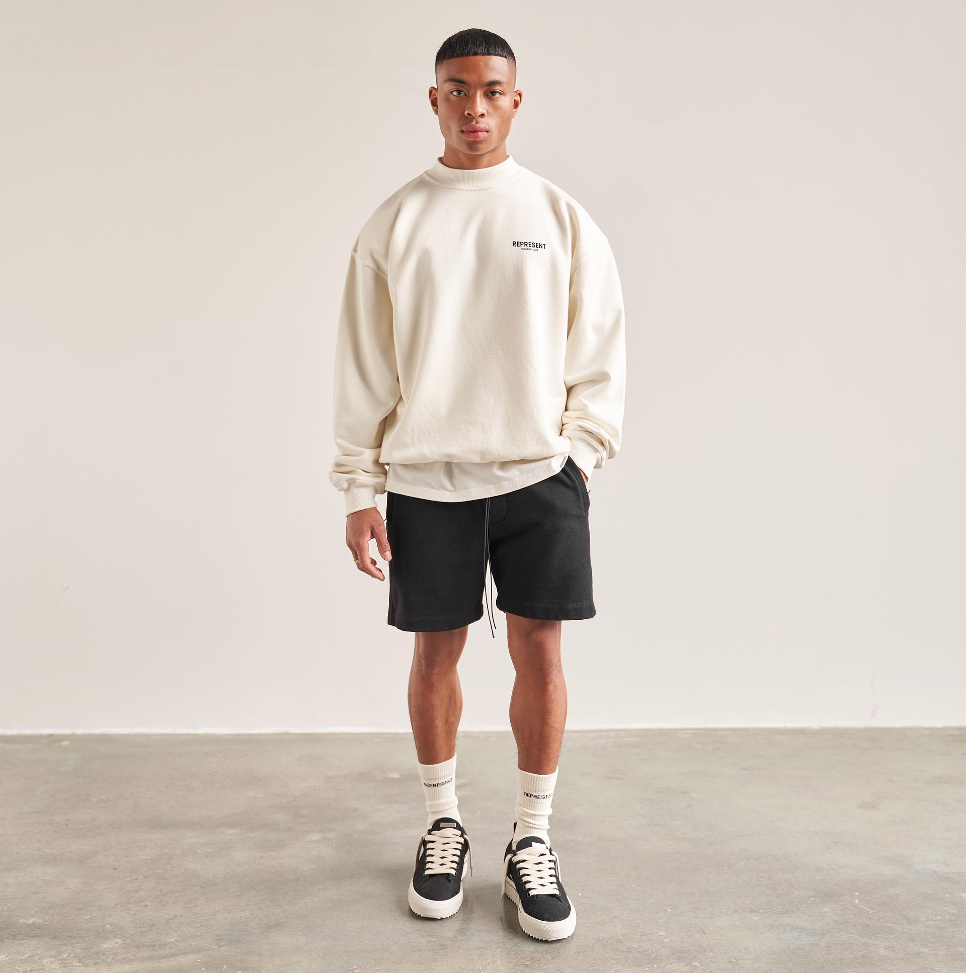 Represent Owners Club Pullover - Flaches Weiß
