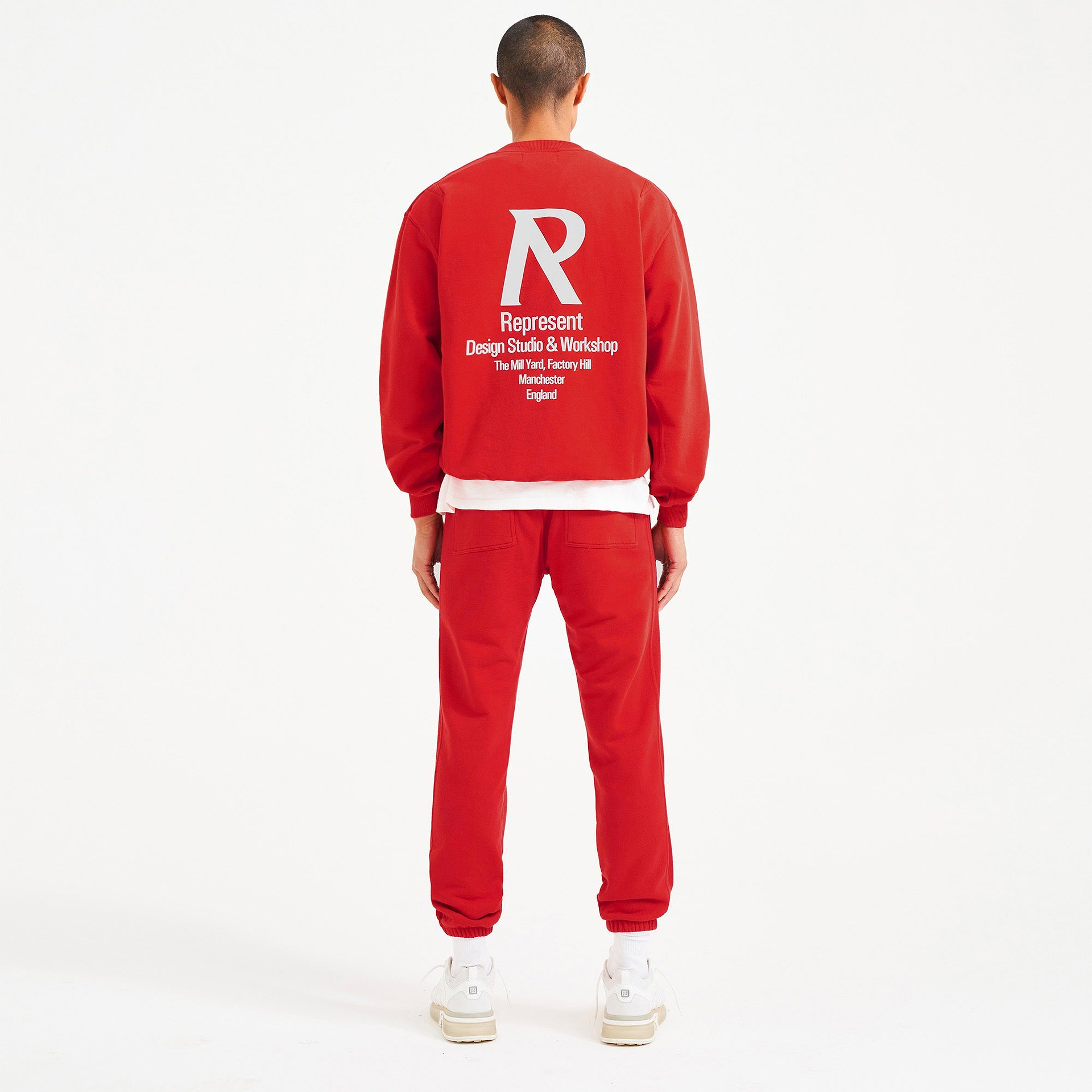 Pull Initial - Racing Red