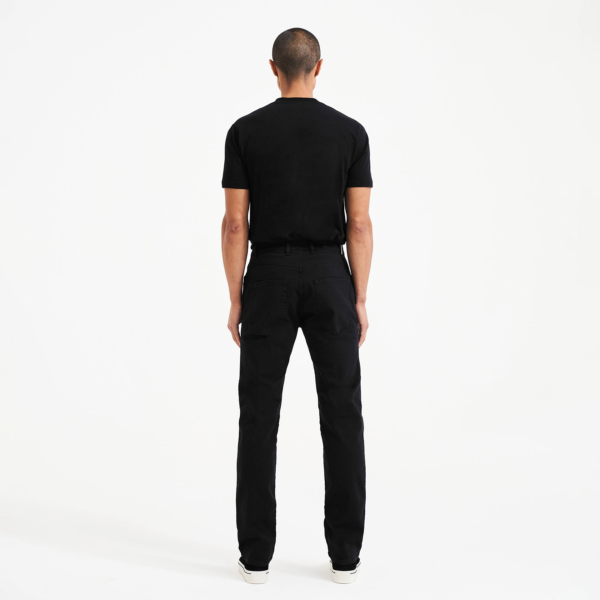 Jeans mit geradem Bein - Schwarz