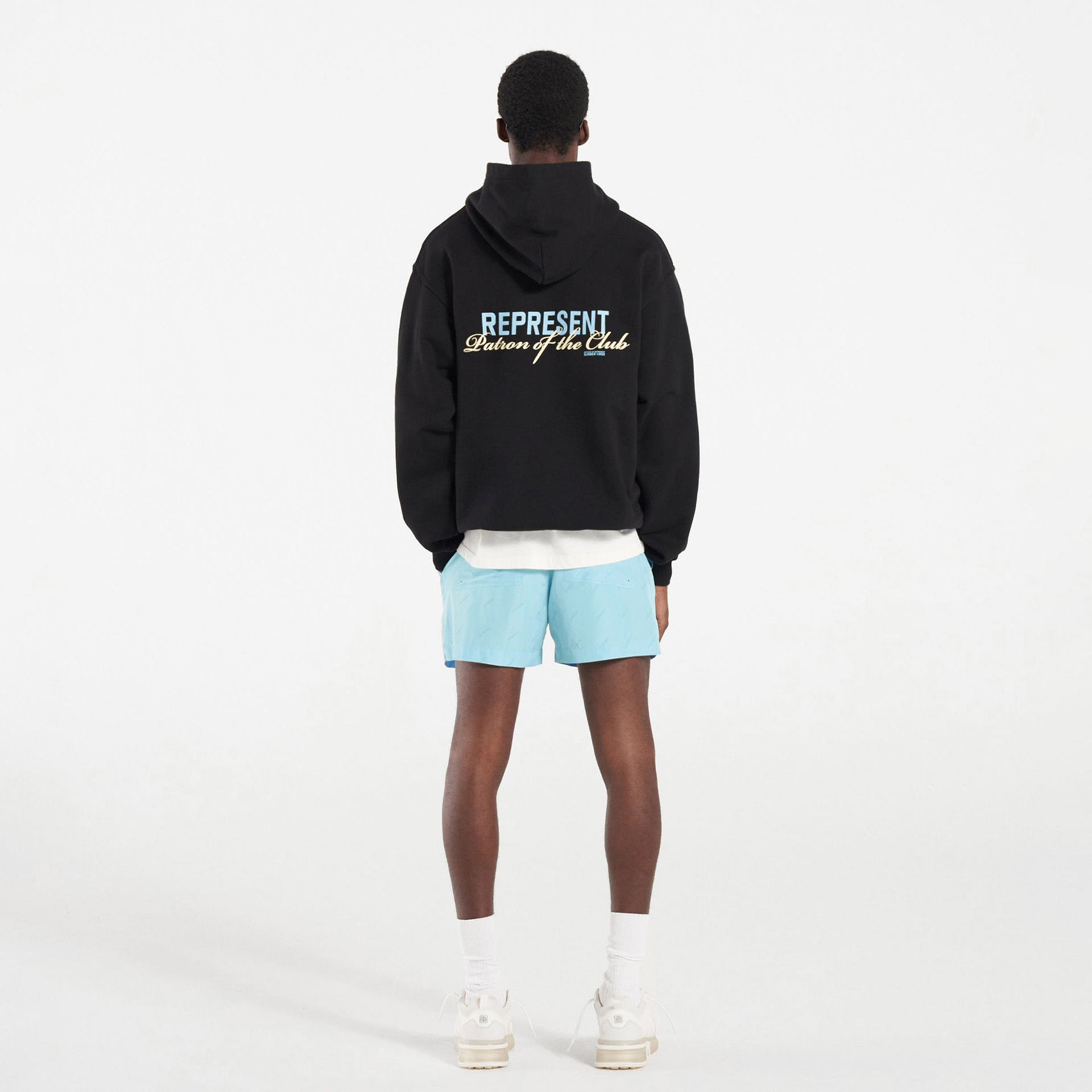 Kapuzenpullover „Patron of the Club“ - Schwarz