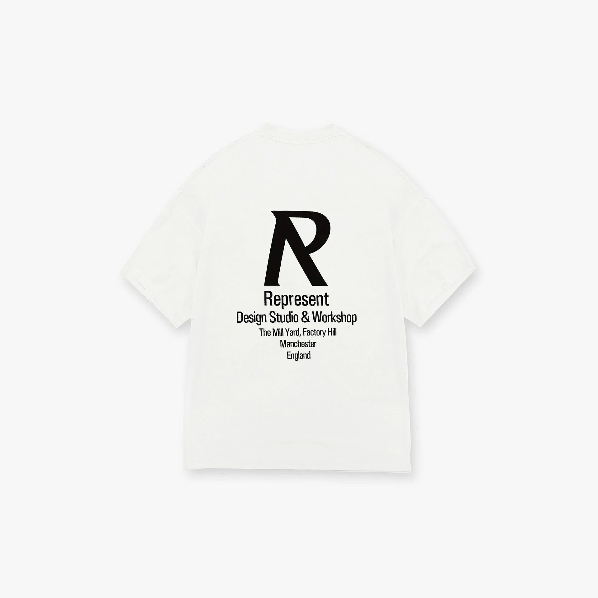 Initial T-Shirt - Flat White