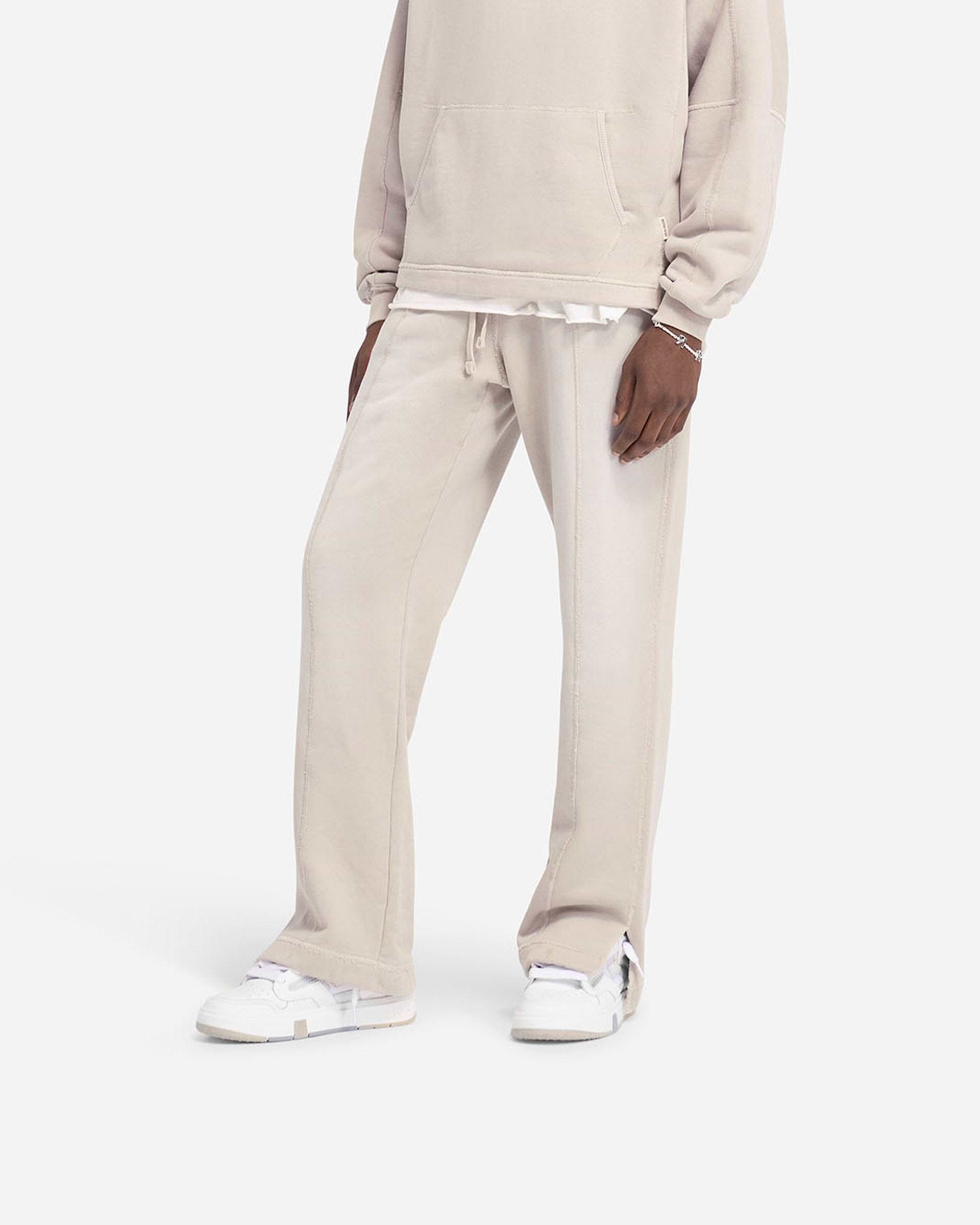 Stepped Hem Sweatpants - Oat | REPRESENT