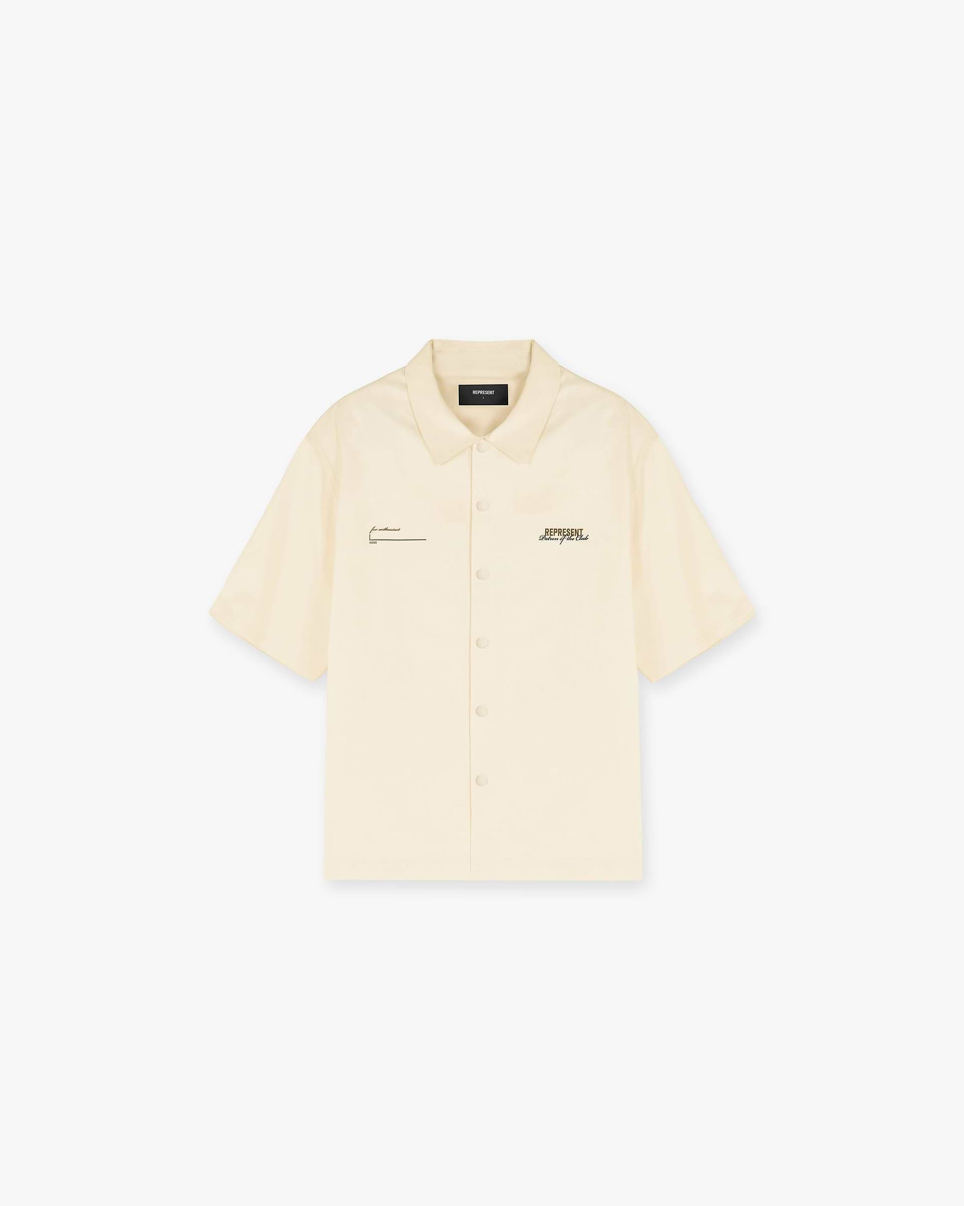 Patron Of The Club Shirt - Cream