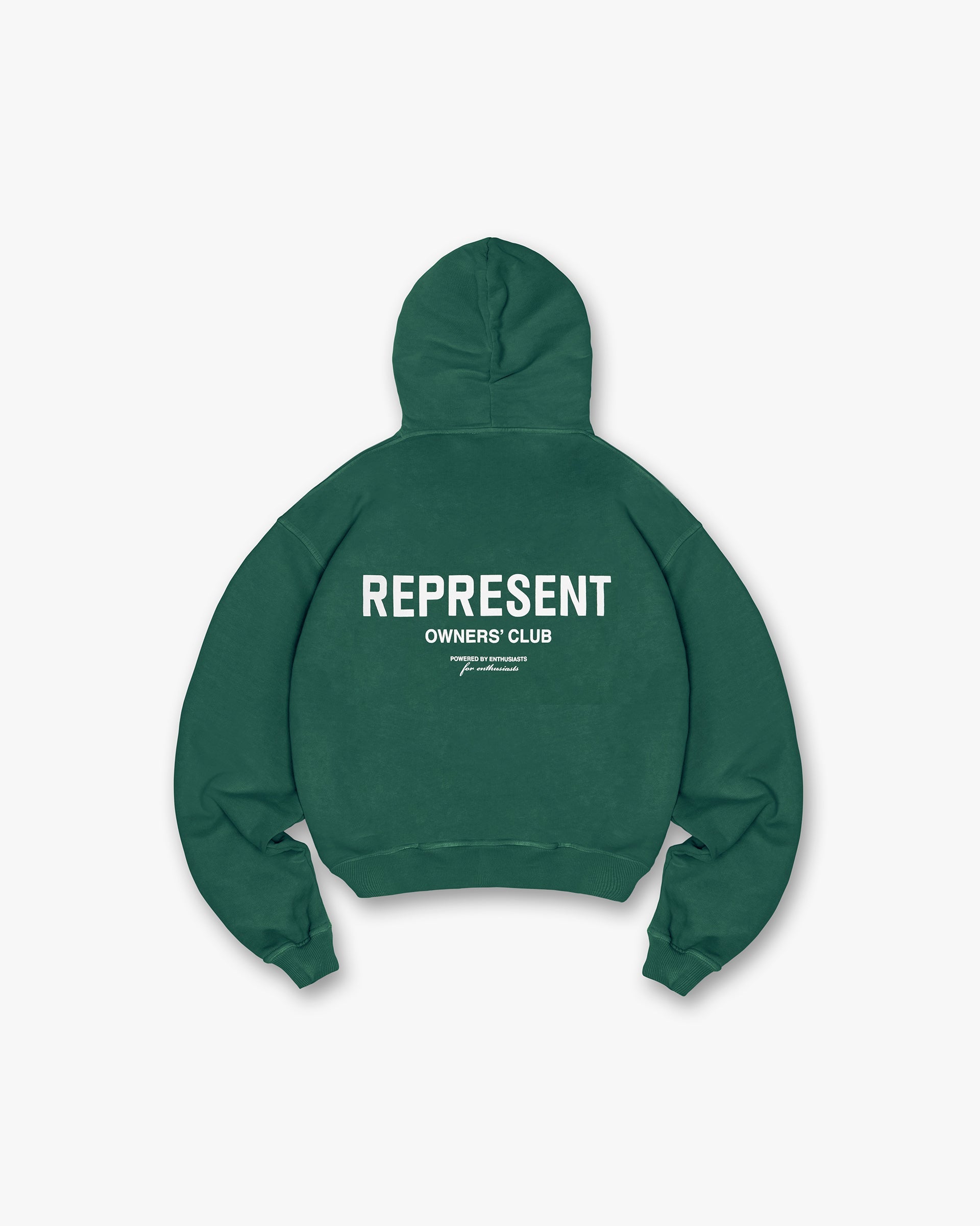 あ*る様 REPRESENT HOODIE Represent Owners Club Hoodie - Racing Green | REPRESENT