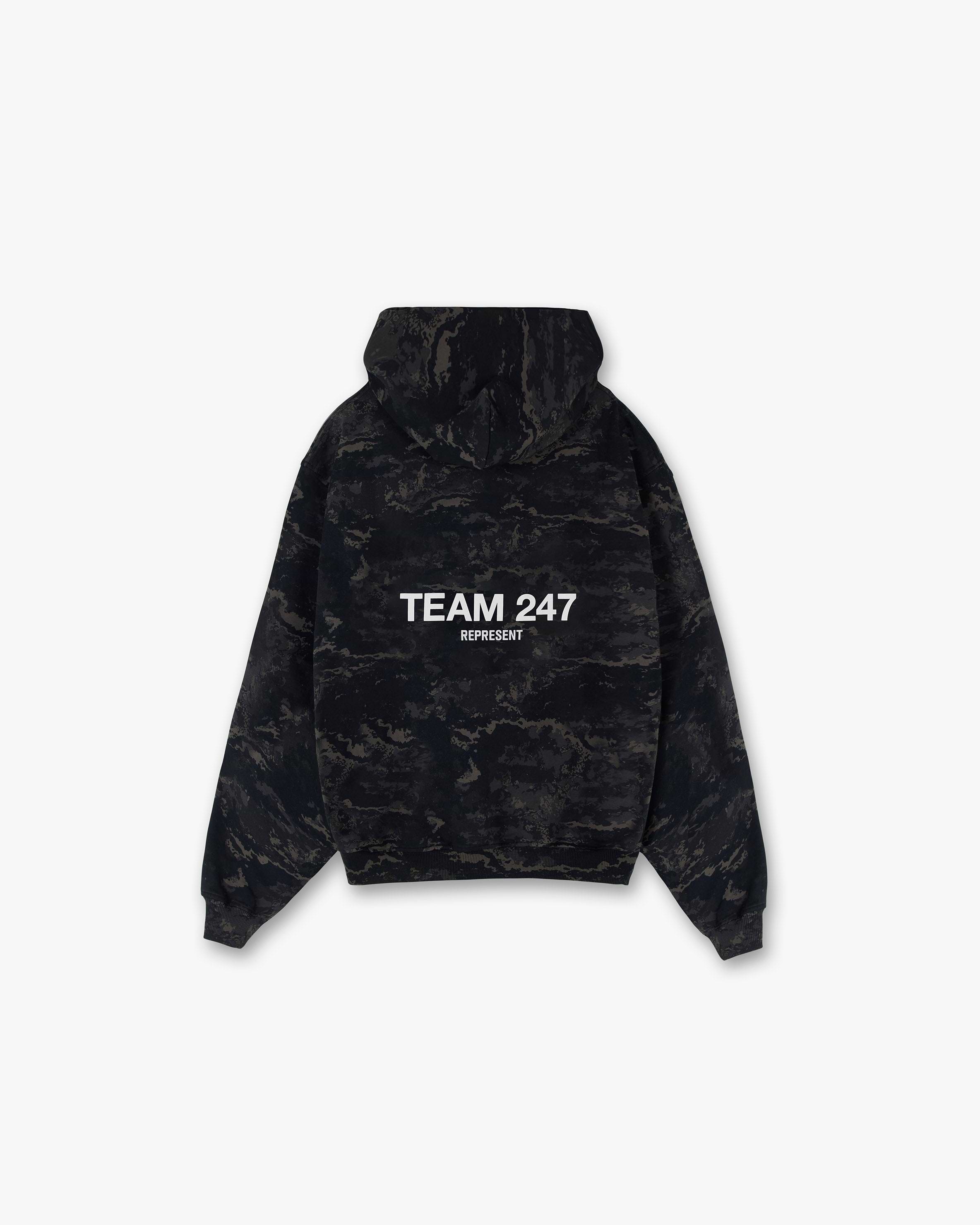 Express one eleven clearance oversized camo sweatshirt