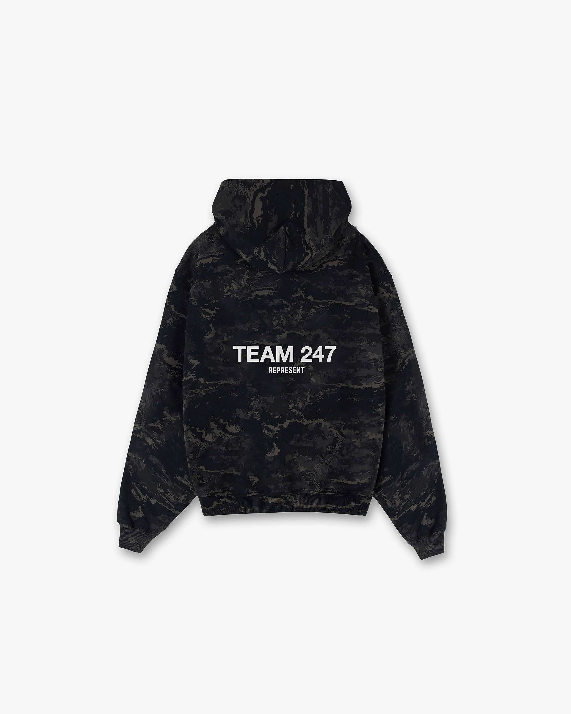 Team 247 Hoodie - Black Camo