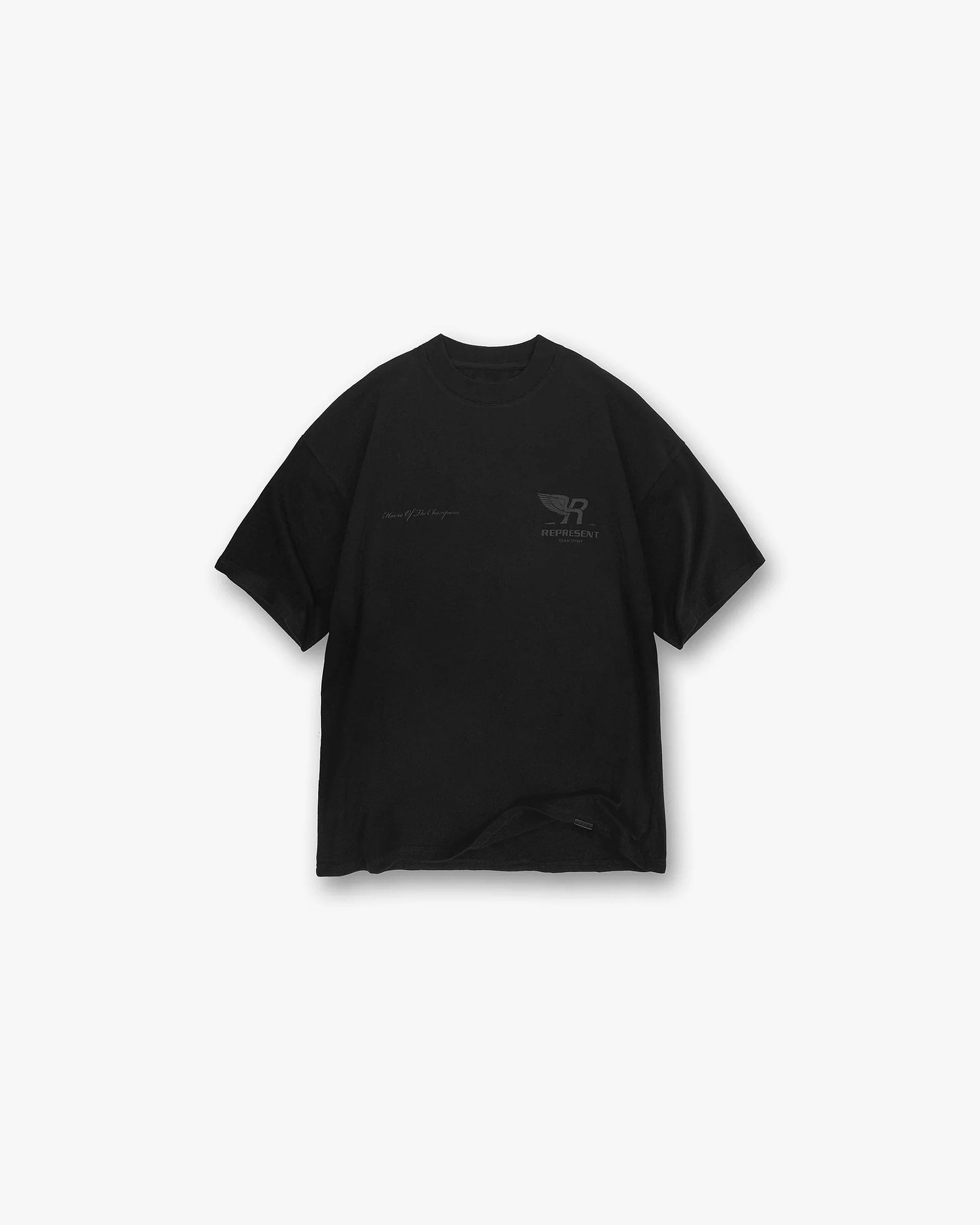 Team Spirit T-Shirt - Off Black