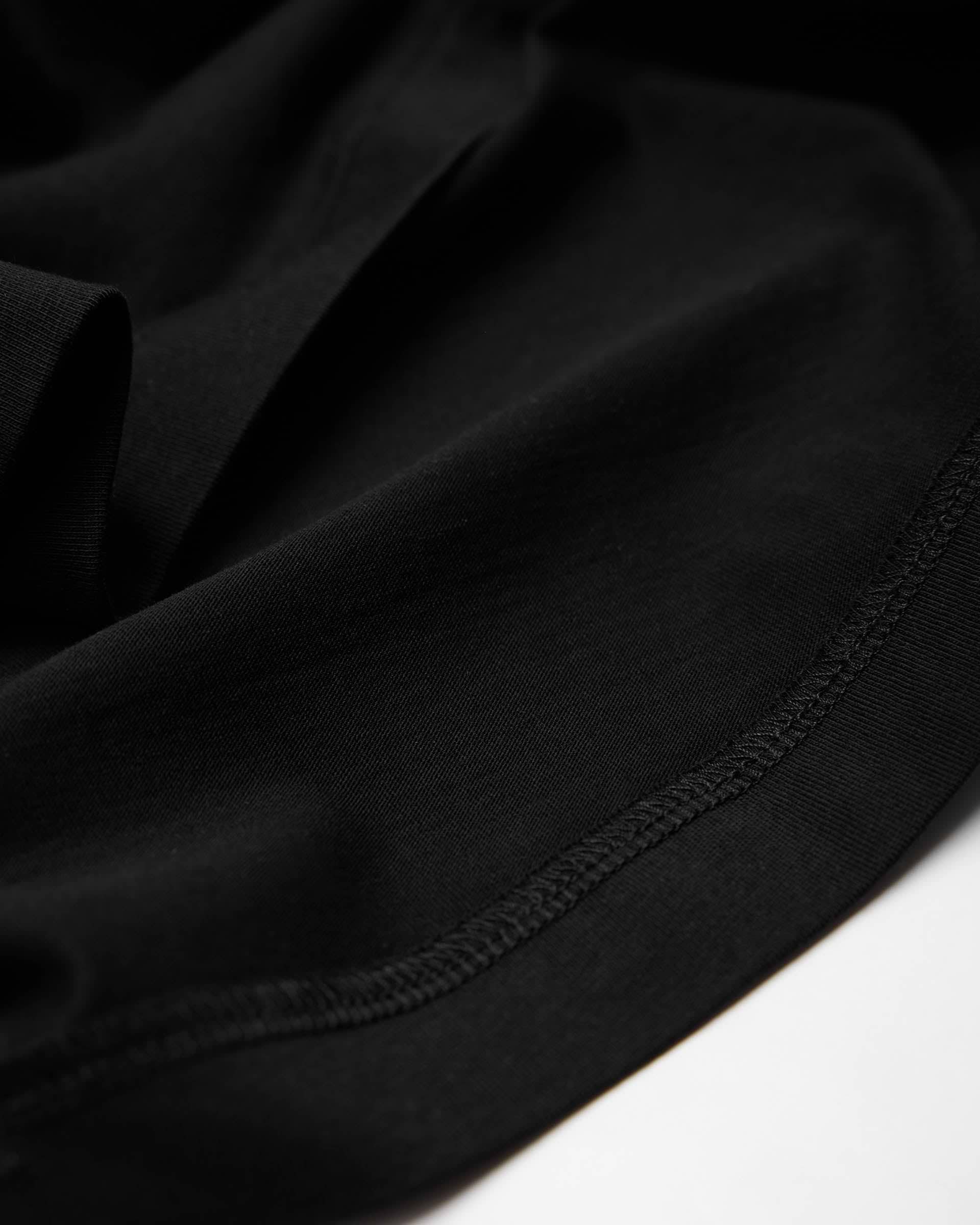 Initial Boxy T-Shirt - Black