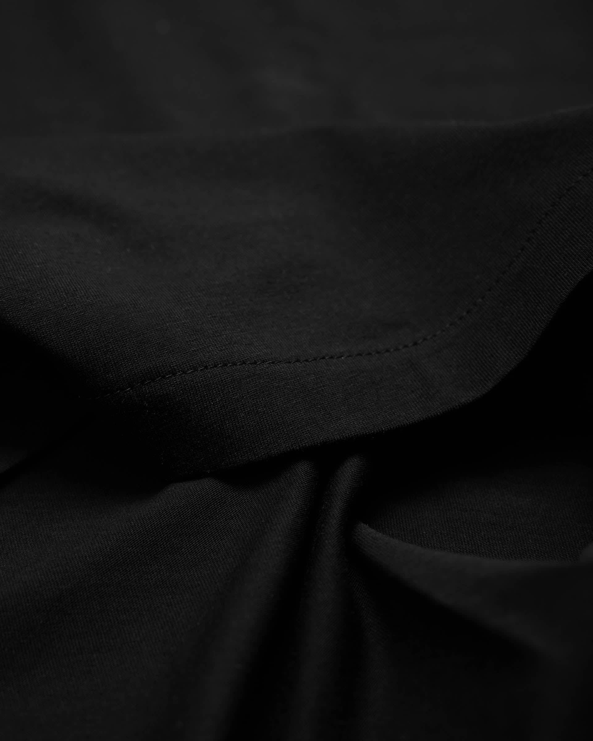 Initial Boxy T-Shirt - Black