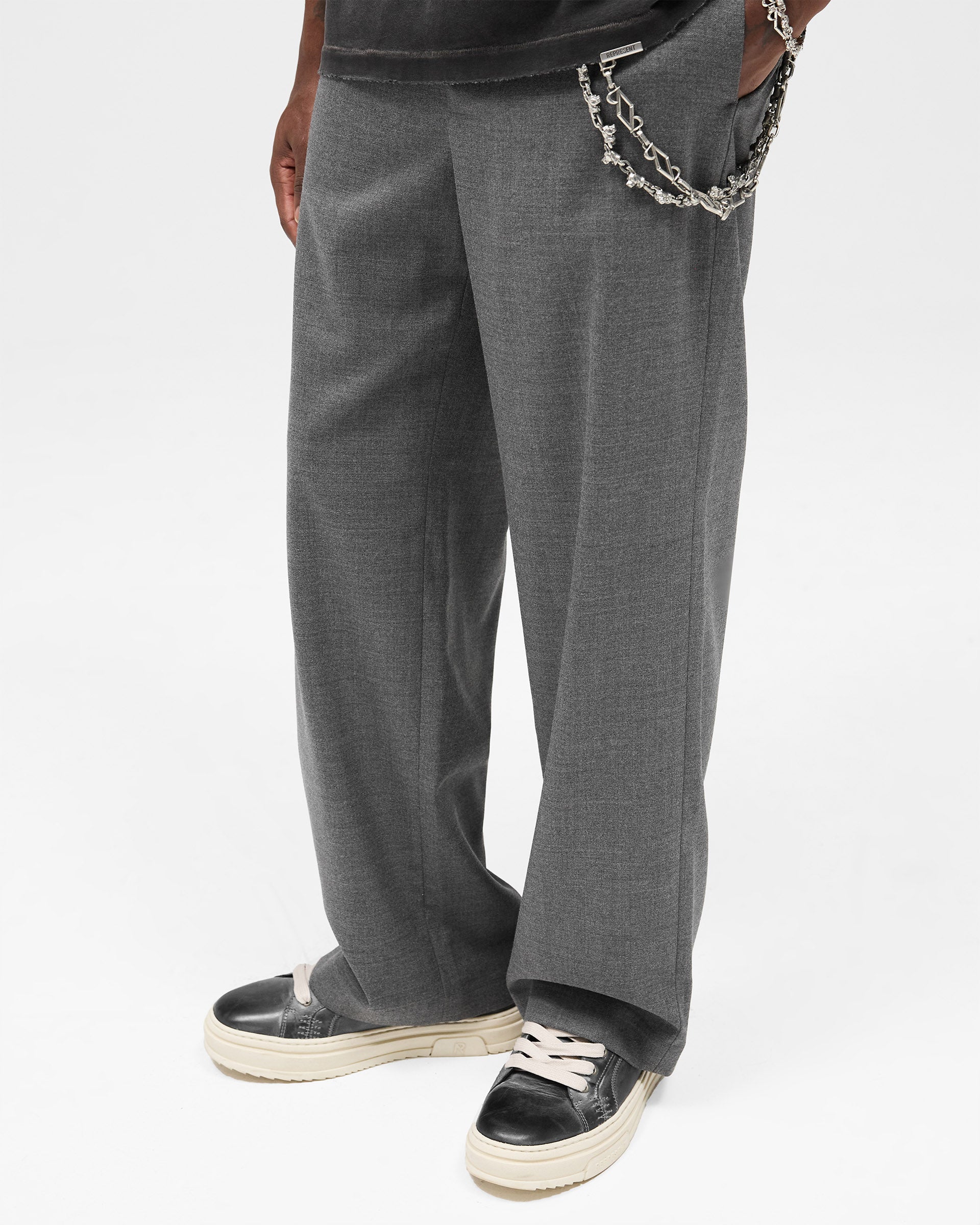 Wool Pant - Grey