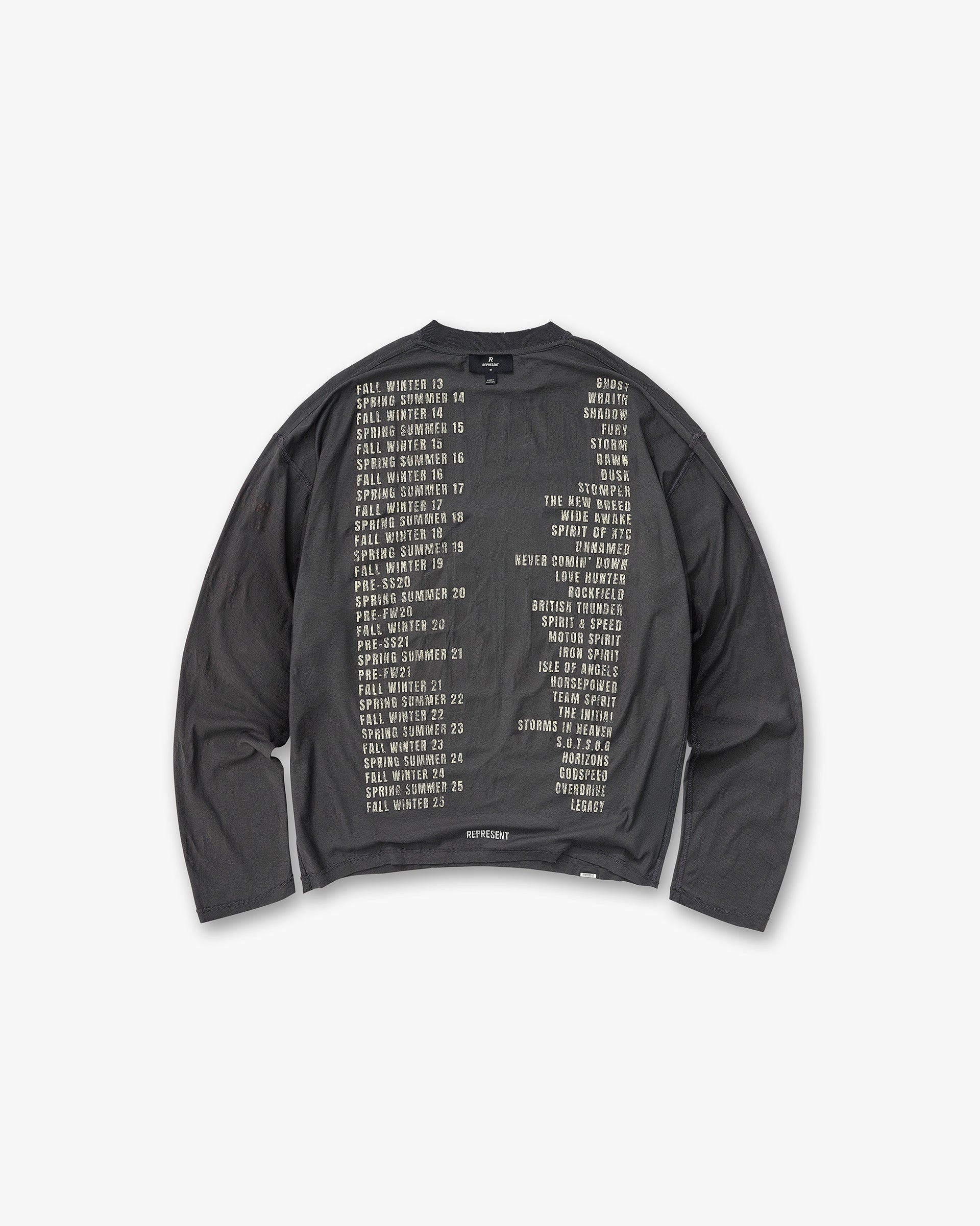 Reversible Legacy Long Sleeve T-Shirt | Graphic T shirts | REPRESENT